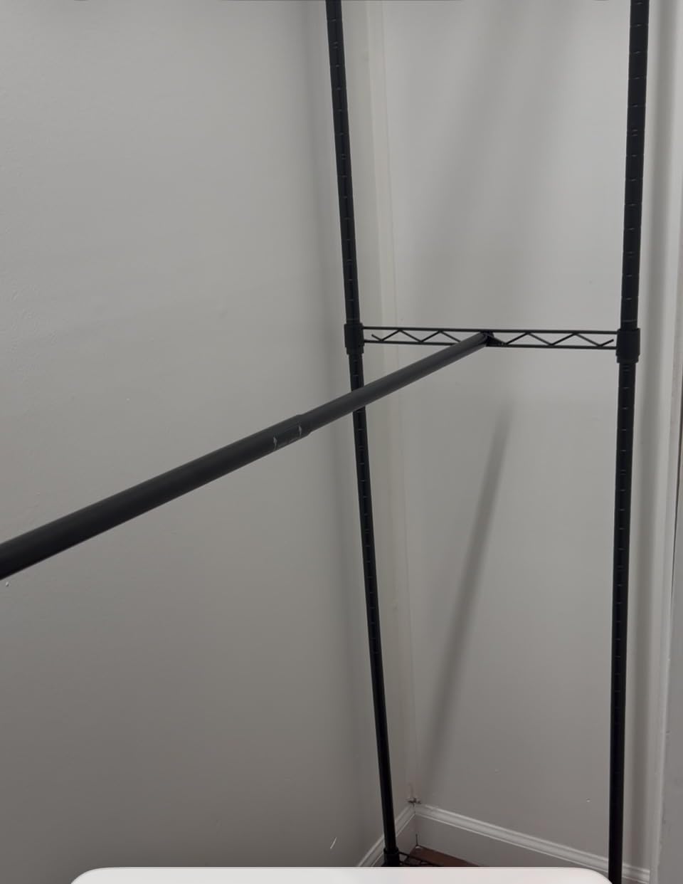 VIPEK X3 Expandable Heavy Duty Clothes Rack Closet Organizer System Black | Large Freestanding Clothing Rack with Adjustable Shelves and Hanger Rods from 5'2