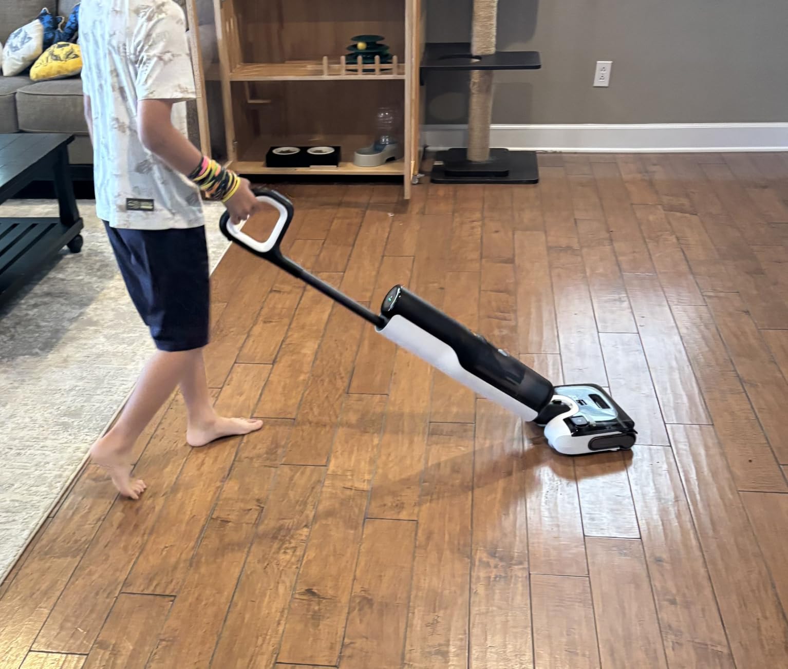 roborock F25 LT Wet Dry Vacuum Cleaner, 20000Pa Hard Floor Vacuum Mop Combo | Up to 60min Runtime, 194°F Self-Cleaning with 5min Hot Air Fast Drying, 180° Lie-Flat, Edge to Edge Cleaning, Anti-Tangle customer photo 1