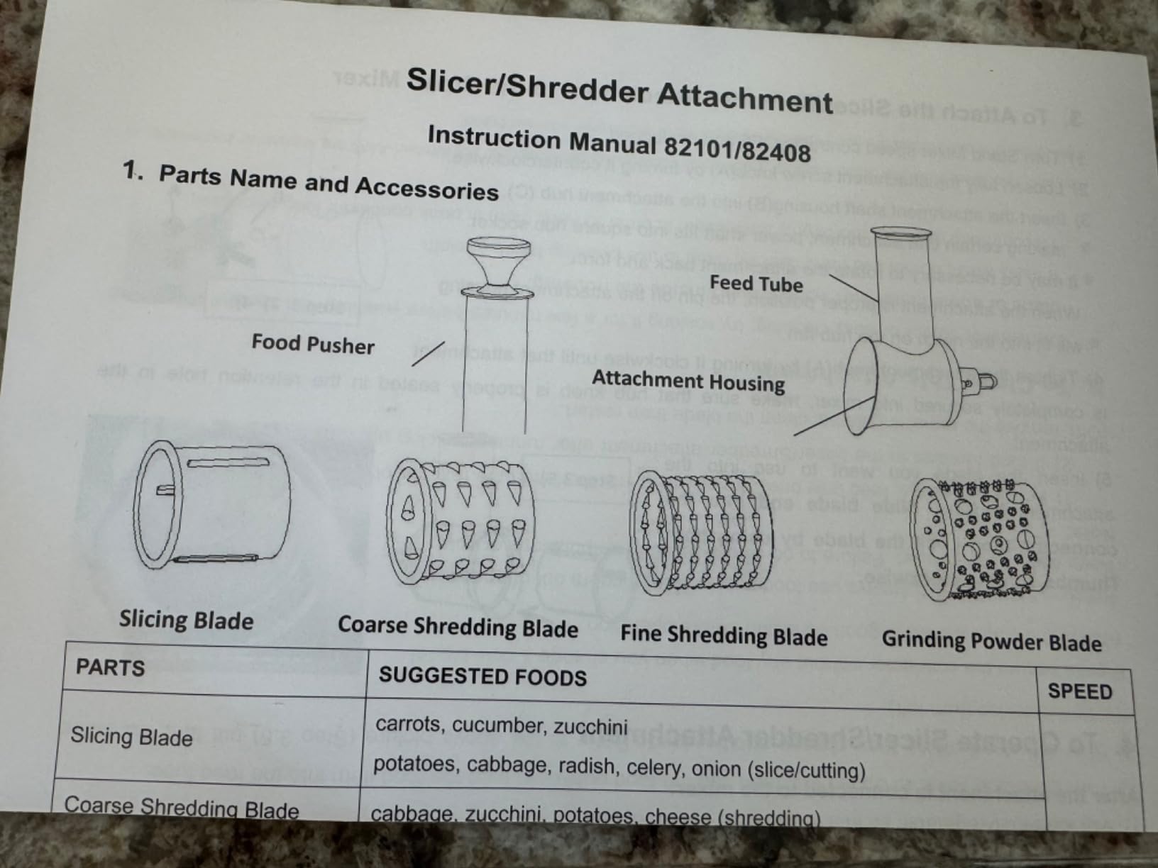 Large Stainless Steel Slicer Shredder Attachment for KitchenAid Mixers | Dishwasher Safe, 304 Stainless Steel Vegetable Cheese Grater Accessories with 4 Cutting Blades by KINGEAGLE customer photo 2