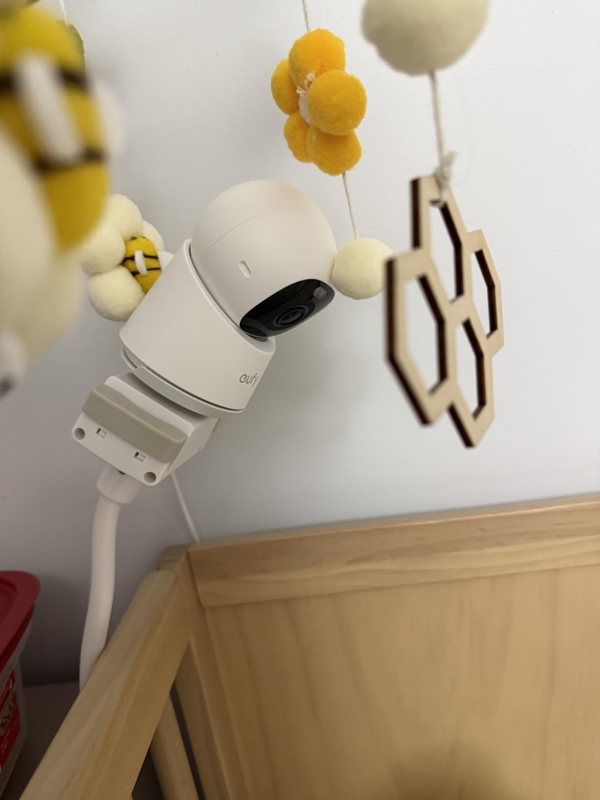 eufy Security 4K Indoor Camera E30, No Subscription, Work as Pet Camera | Nanny/Baby Camera, Pan & Tilt, AI Tracking, AI Detection, 24/7 Recording, Color Night Vision, Two-Way Audio, Works with HomeKit customer photo 1
