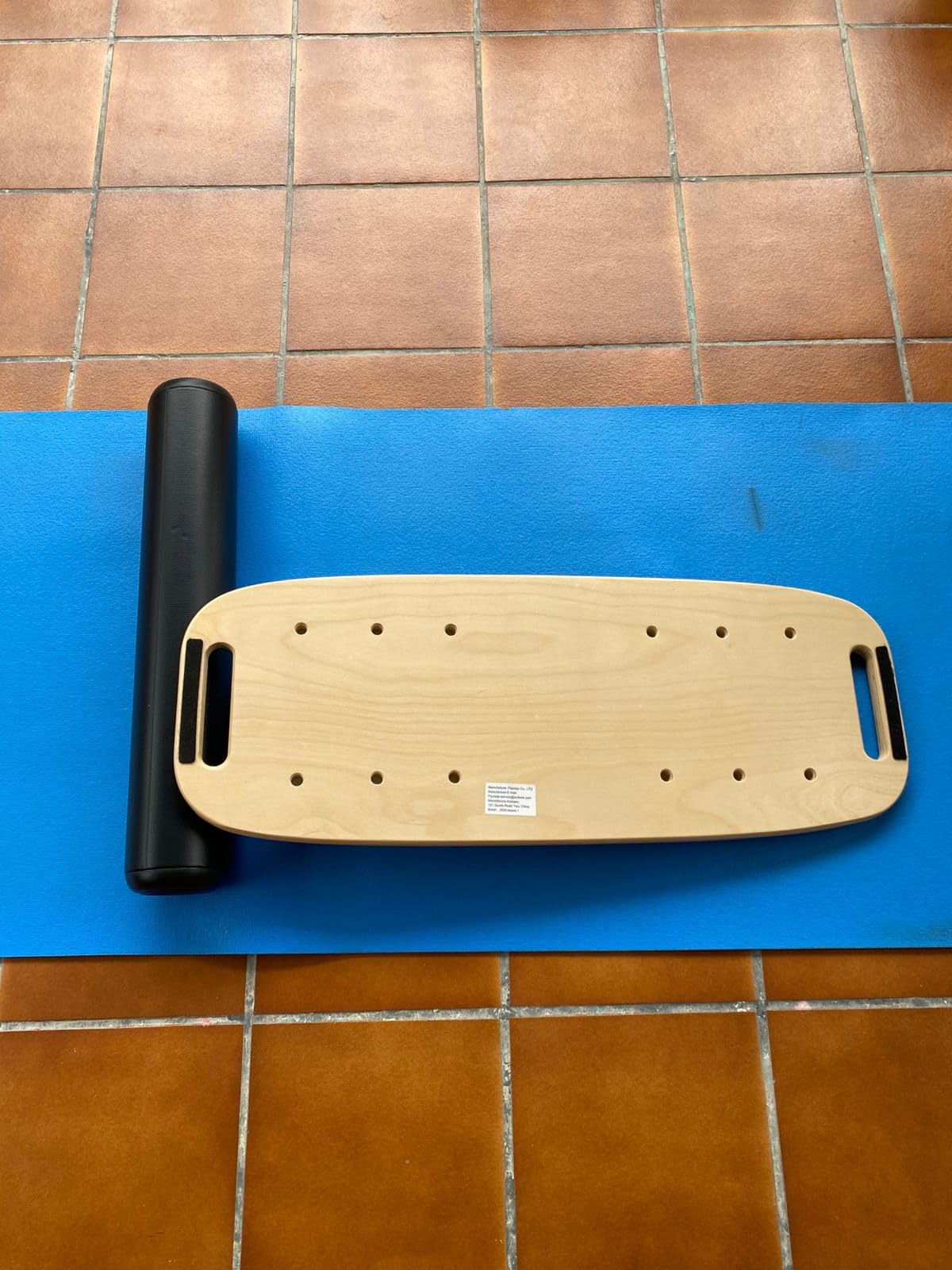 Balance Board for Adult with Adjustable Stoppers: 3 Modes Wobble Board with Roller Exercise Balancing Stability Trainer for Improve Balance Non Slip Surface customer photo 2