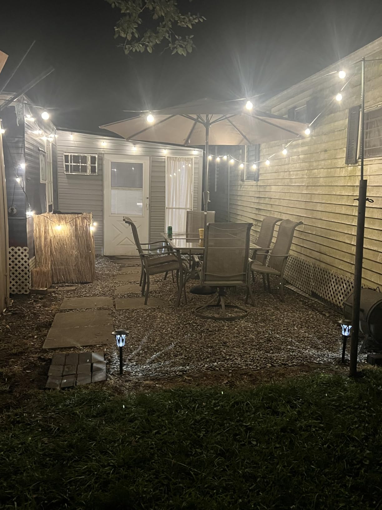 RTTY Outdoor String Lights 200 FT, Waterproof Outside Patio Light LED | Commercial Grade G40 Hanging Lights, Dimmable Shatterproof 74 Bulbs for Backyard, Cafe, Bistro, Yard, Deck, Market, Wedding customer photo 1