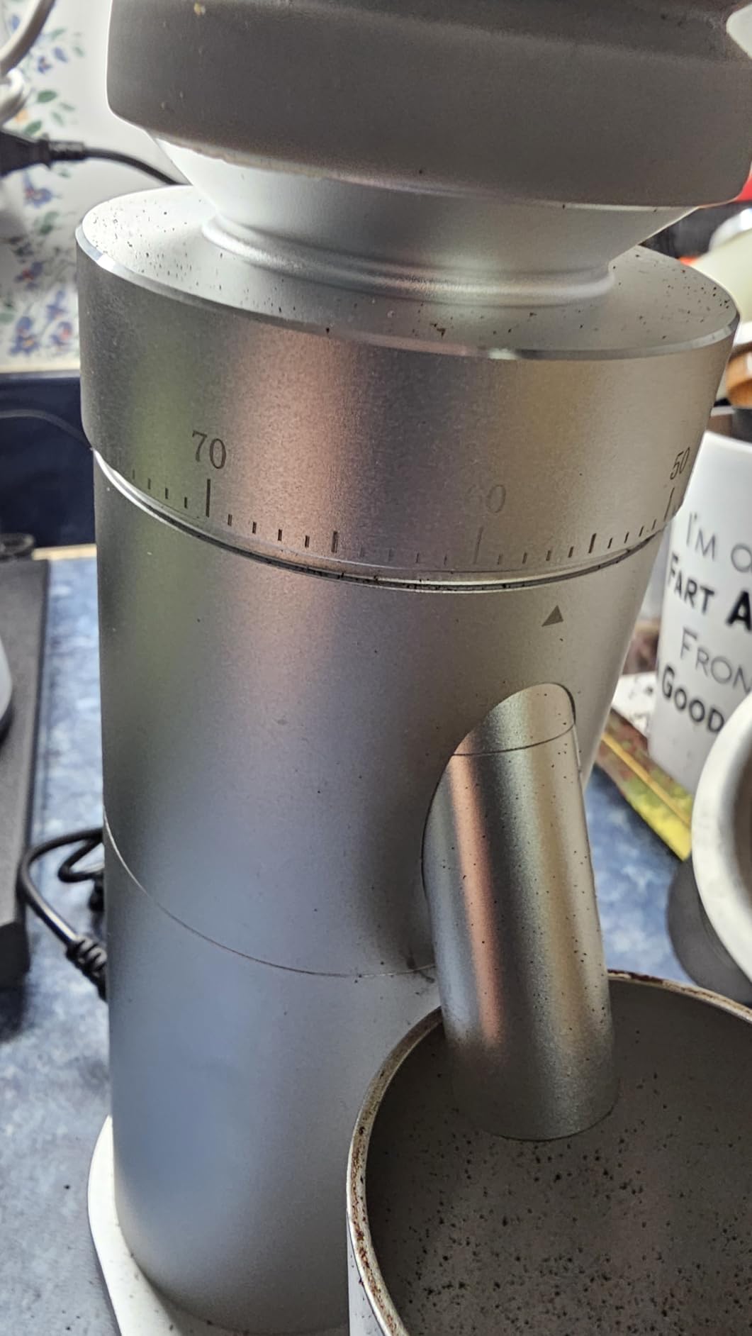Gen 4 Electric Burr Coffee Grinder, Single Dose, Espresso, Black, Magnetic dosing cup, anti-static design customer photo 1