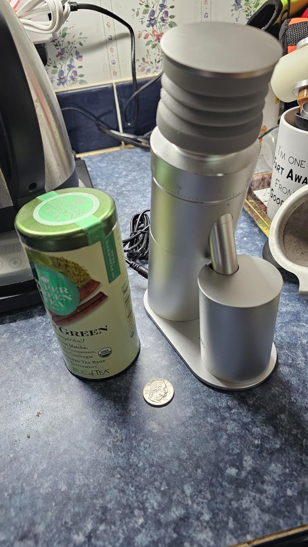 Gen 4 Electric Burr Coffee Grinder, Single Dose, Espresso, Black, Magnetic dosing cup, anti-static design customer photo 2