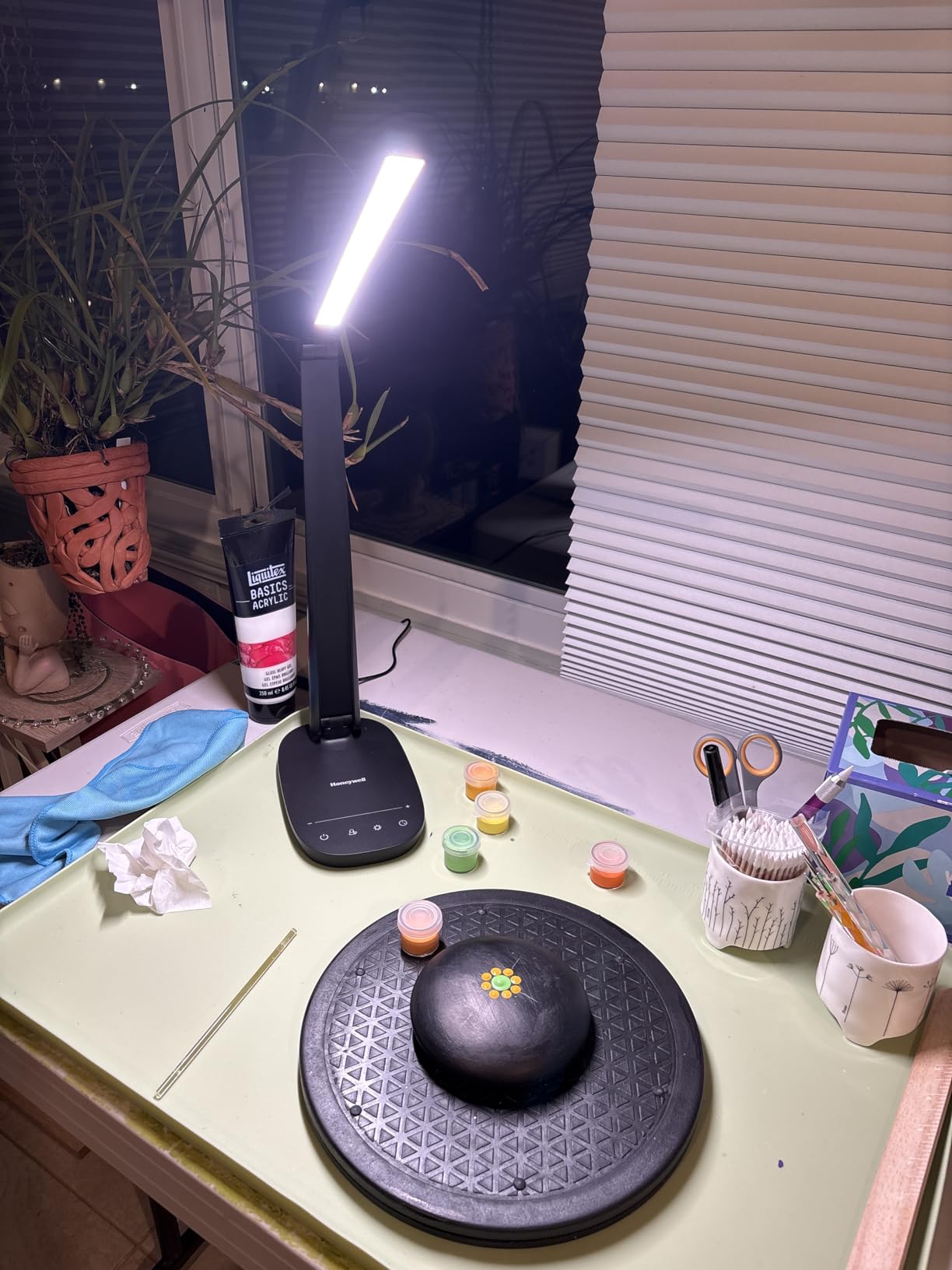 Honeywell LED Desk Lamp for Home Office Eye-Caring Dimmable Reading Light customer photo 2