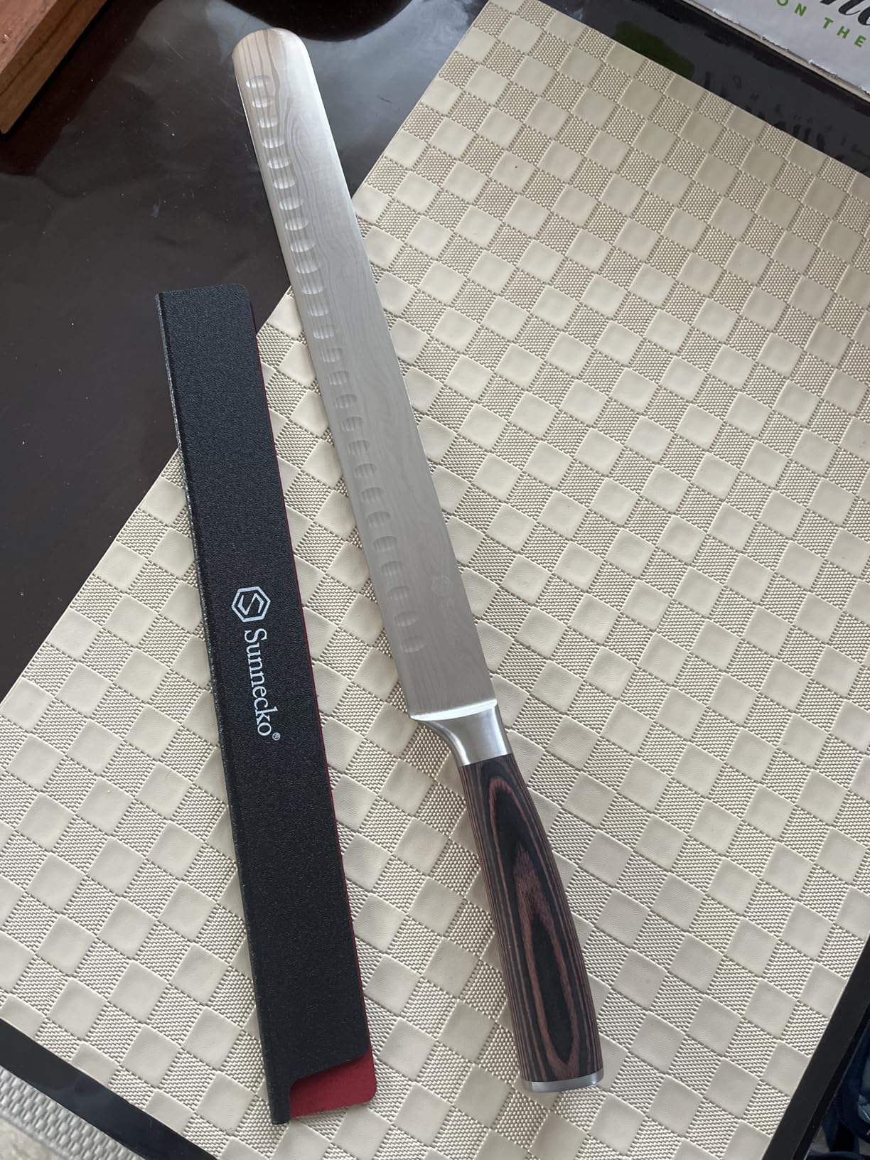 BBQ Carving Knife Set, Slicing and Boning Knife for Meat Cutting | German High Carbon Stainless Steel Carving Knife for Meat and Turkey customer photo 1