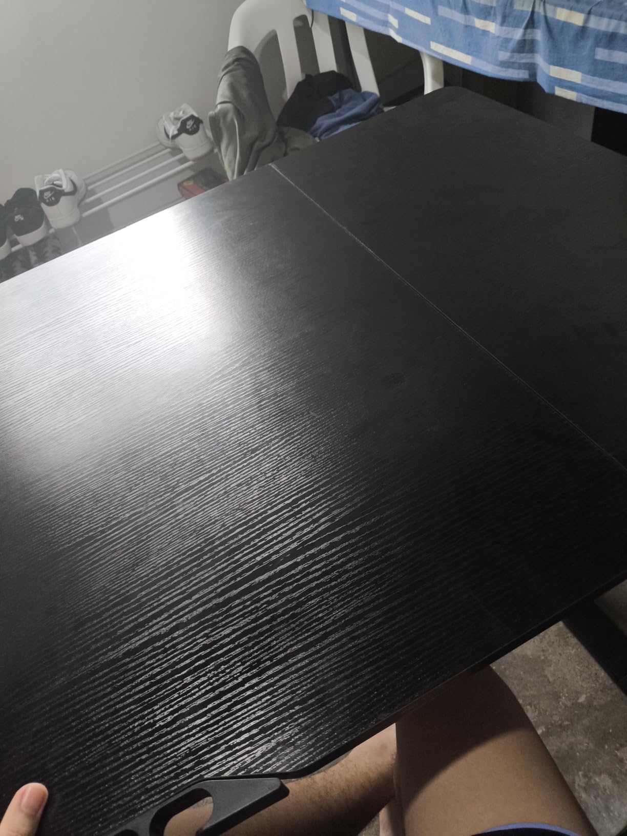 Huuger 55 x 28 Large Electric Standing Desk, Height Adjustable Computer Desk, 27.6