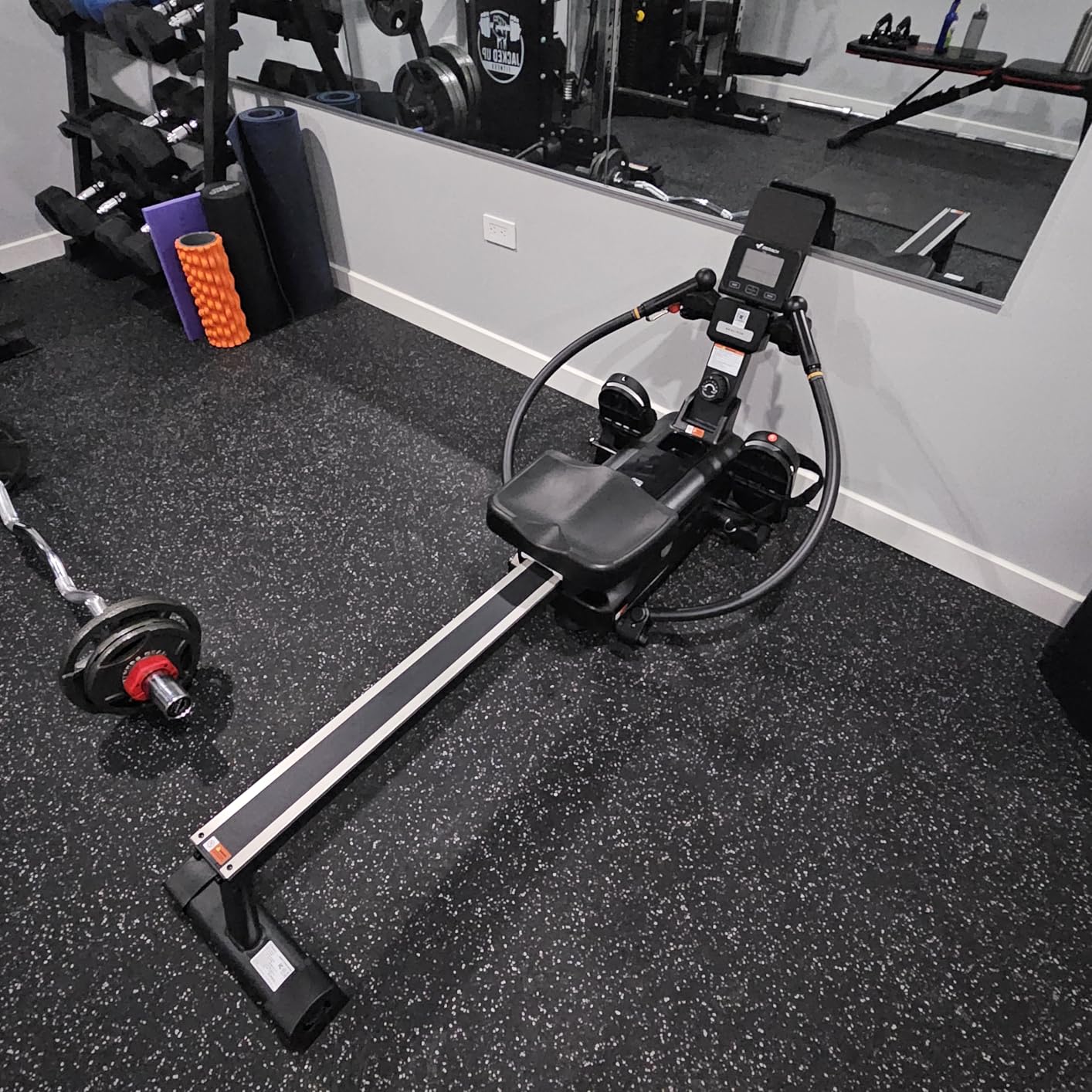 Merach RS3 Scull Rowing Machine for Home, Simulate Real Row, Ergonomic Seat | 16 Levels Quiet Magnetic Resistance, Multiple Rower Modes, Full-Body Workout, Multi-App Support, Max 350 lbs Capacity customer photo 2