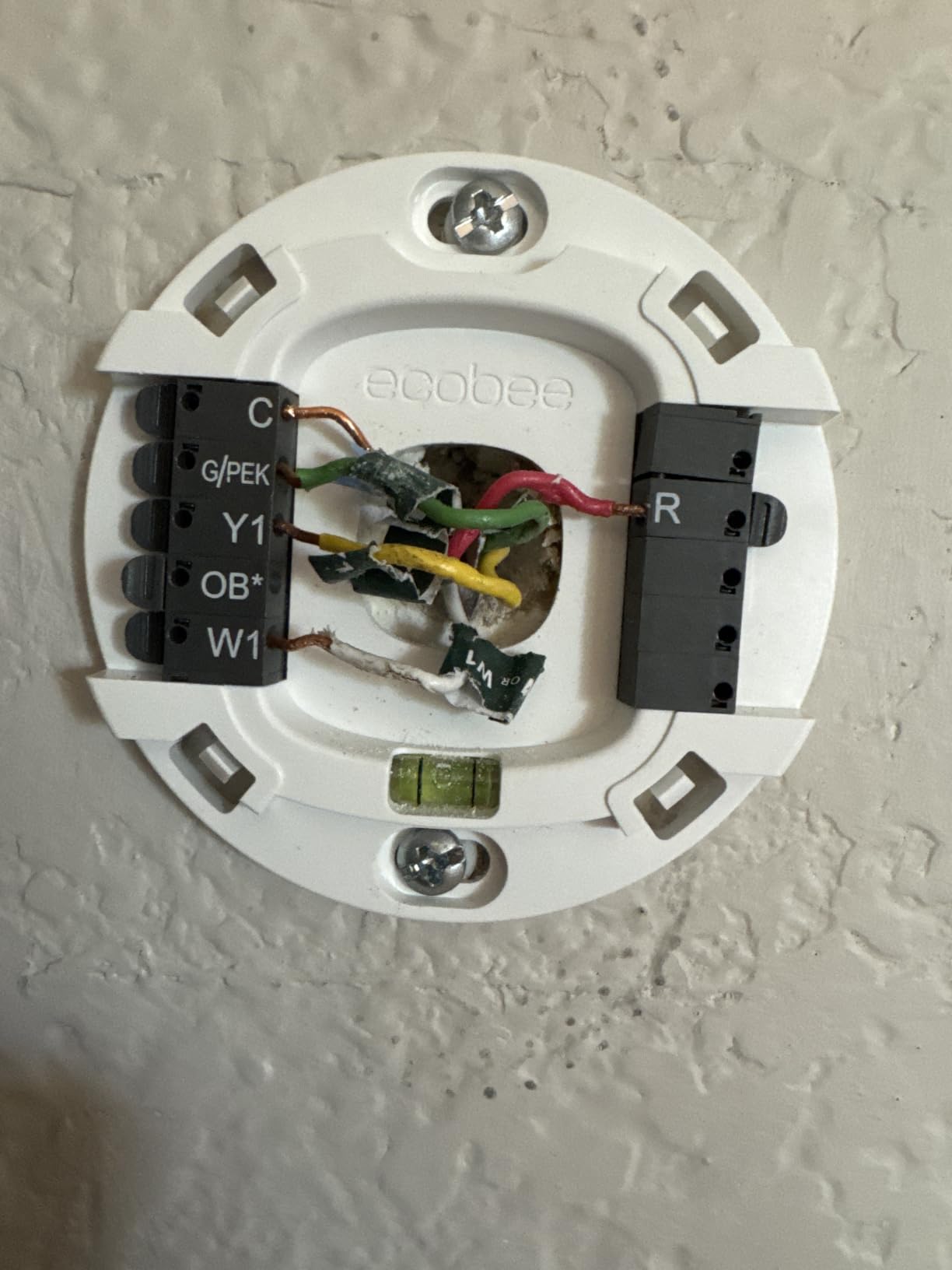 ecobee Smart Thermostat Essential - WiFi Thermostat, Energy Star Certified | Programmable Wi-Fi Thermostat - Works with Siri, Alexa, and Google Assistant. customer photo 1