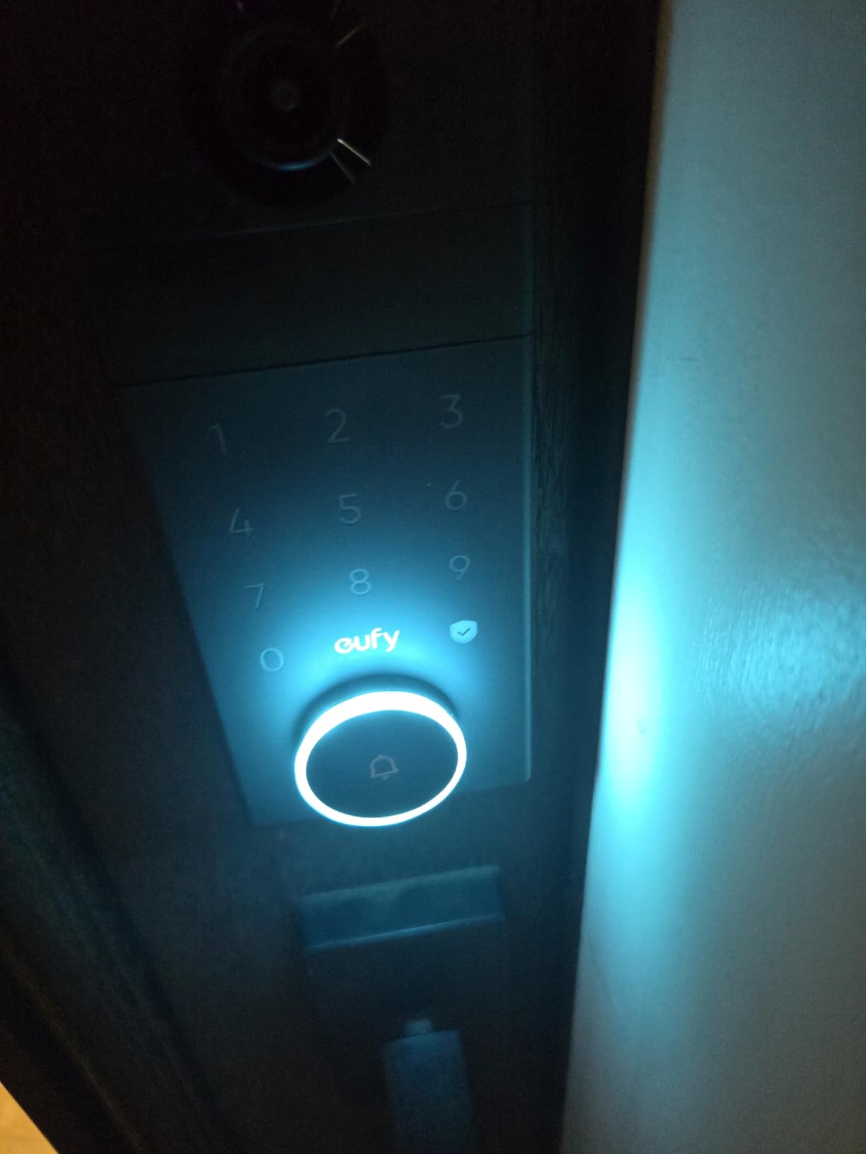 eufy Security Smart Lock FamiLock S3 Max with Palm Vein Recognition | Internal Video Screen, BHMA Grade 1, Keyless Entry Front Door Lock, WiFi Deadbolt+2K HD Doorbell Camera,16GB Built-in Storage customer photo 1