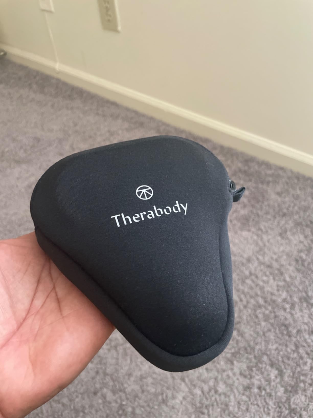 Therabody Mini 3rd Gen Massage Gun | Travel Essential, Black | Ultra-Portable Percussion Massager for Recovery Anywhere | Bluetooth, 3-Speed, 1-Button Control, Muscle & Tension Relief customer photo 1