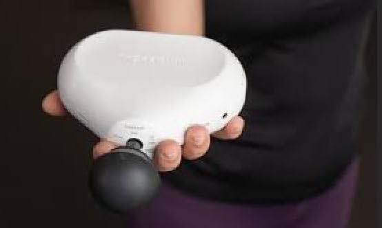 Therabody Mini 3rd Gen Massage Gun | Travel Essential, Black | Ultra-Portable Percussion Massager for Recovery Anywhere | Bluetooth, 3-Speed, 1-Button Control, Muscle & Tension Relief customer photo 2