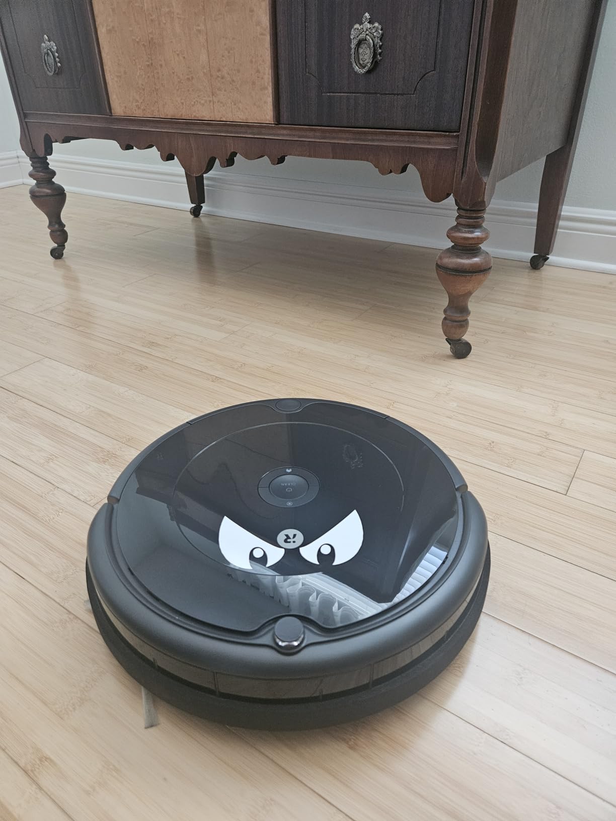 iRobot Roomba 105 Vac Robot Vacuum - Easy to use, Intense Power-Lifting Suction, LiDAR Navigation, Multi-Surface Cleaning, Cleans in Neat Rows, Self-Charging | LiDAR navigation, power-lifting suction customer photo 2