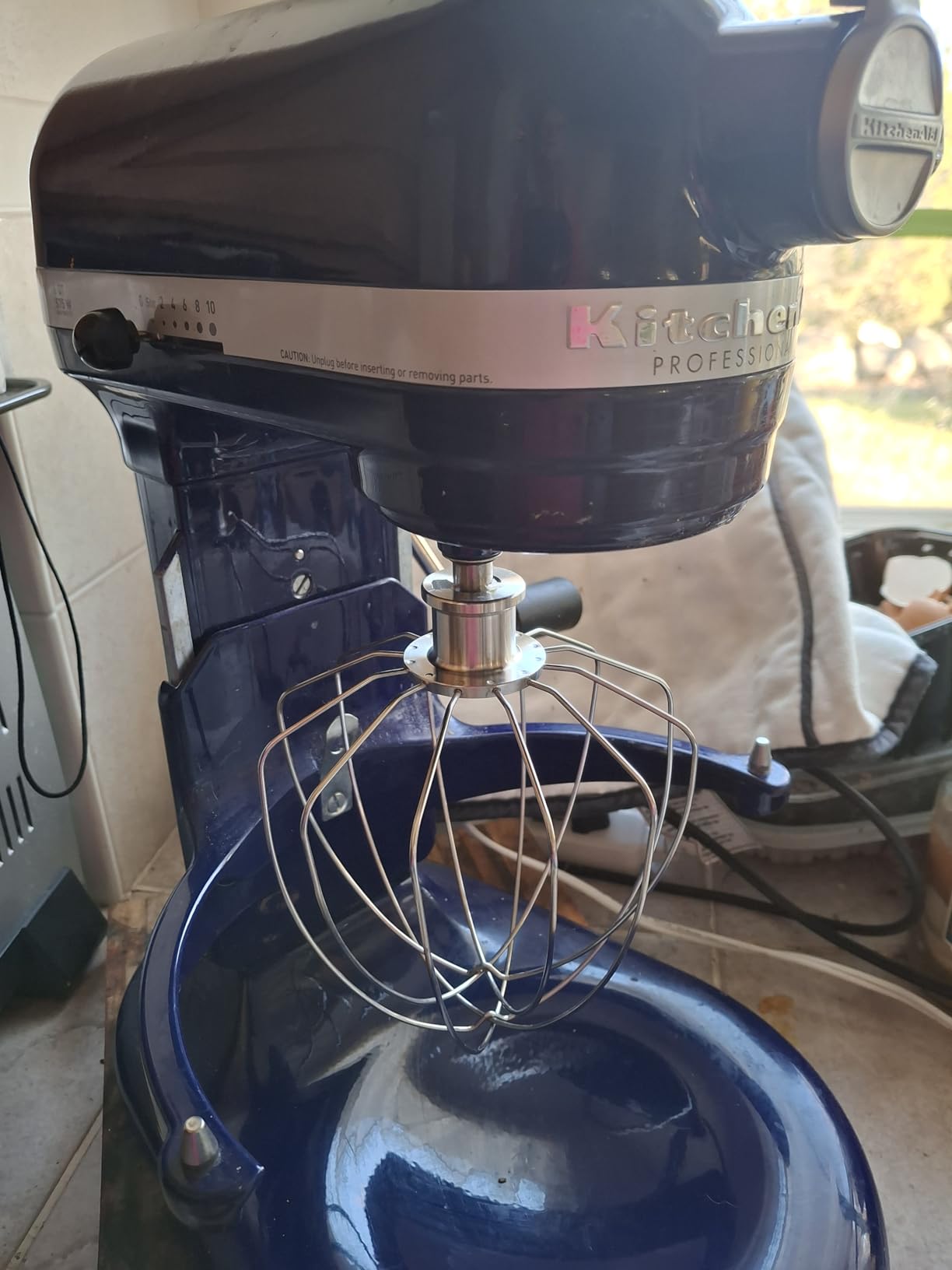 Stainless Steel Kitchen Mixers Accessories Compatible with Kitchen Aid Mixer and 5.5-6 Qt Bowl. KN256 6-Wire Whip, 5.5-6QT Flat Beater, 6QT Dough Hook Attachment Dishwasher safe customer photo 2
