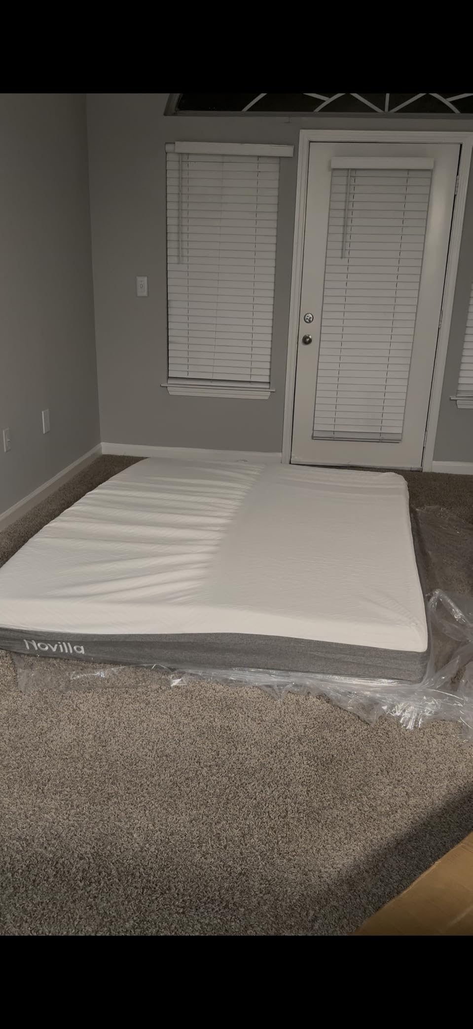 Novilla Bliss Mattress King Size, 14 Inch Gel King Memory Foam Mattress | Cooling Comfort & Pressure Relieving, Target Zoned Support for Back Pain Relief, CertiPUR US Certified Foams customer photo 2