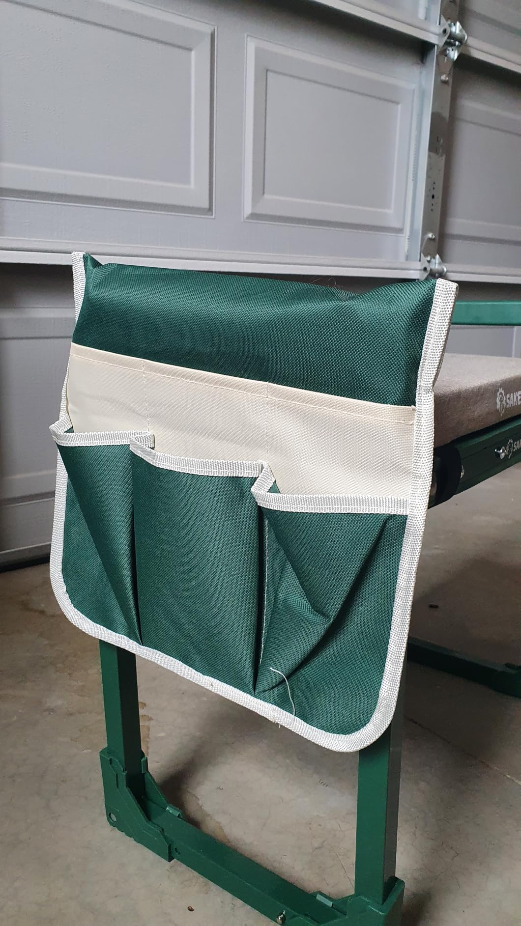 Saker Garden Kneeler and Seat Foldable Gardening Stool with Extendable Legs | Thickened Pad Tool/Storage Bag, Heavy Duty 400lbs Support for Elderly, Gardening, Outdoor Use customer photo 2