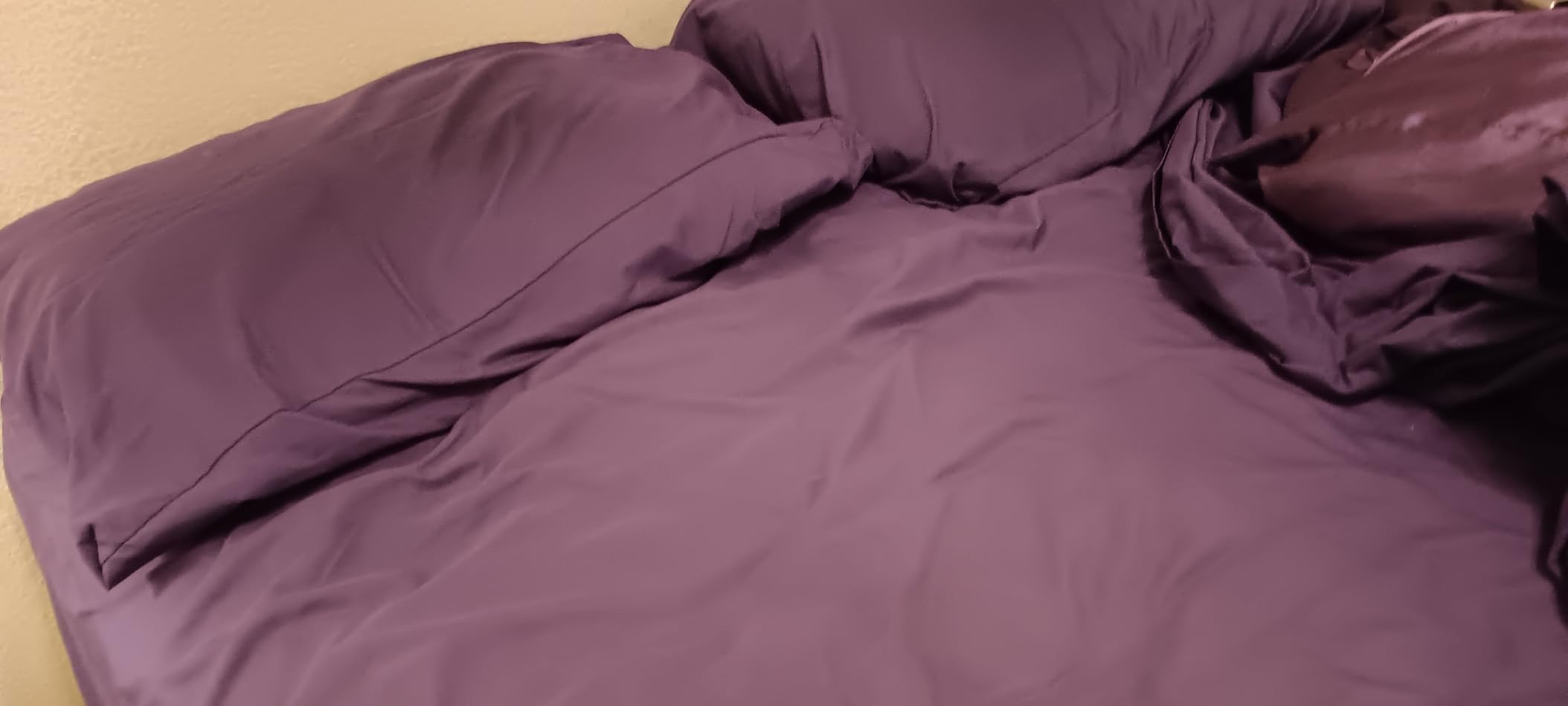 Bedlifes 100% French Linen Queen Bed Sheet Set - 16