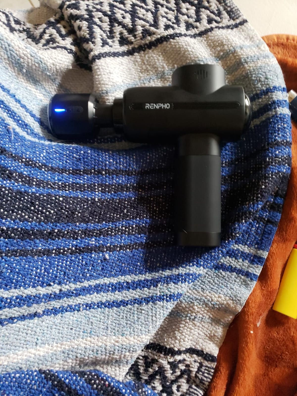 RENPHO Active Thermacool Massage Gun Deep Tissue with Heat & Cold, 5 Speeds | Back Massager for Deep Tissue Muscle Relief, Percussion, Gift For Men, Women & Athletes, FSA Eligible HSA, Carry Case customer photo 1