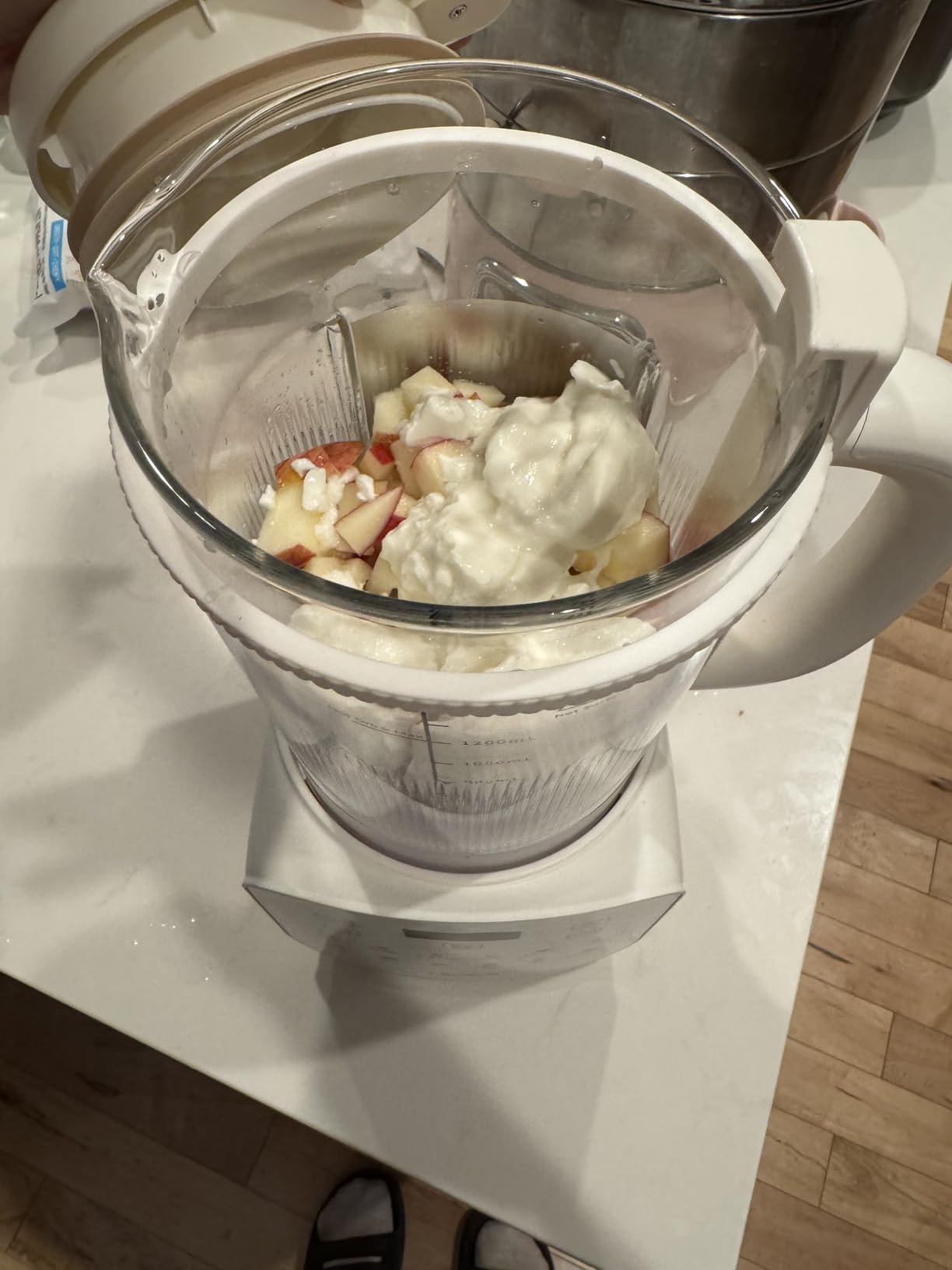 50.73oz Nut Milk Maker Machine: 12 in 1 Automatic Soy Milk Maker with Detachable Design, Homemade Juice, Almond, Oat Milks for Plant Based Milks, 24H Delay Start/Keep Warm/Auto-Clean/Safety Lock customer photo 2