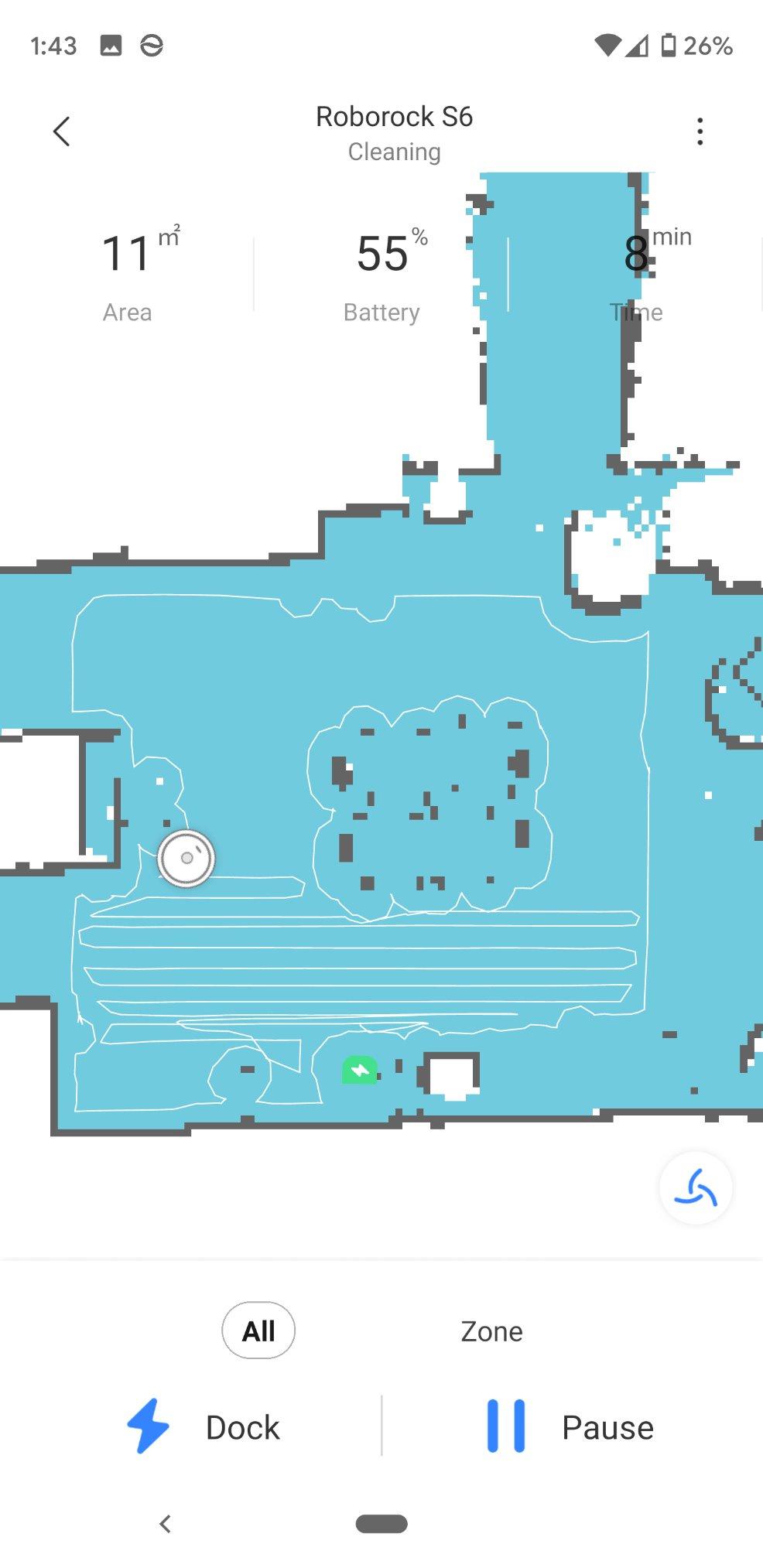 roborock Q7 L5 Robot Vacuum and Mop Combo, 8,000Pa Suction | Upgraded from Q5 Pro, Dual Anti-Tangle System, LiDAR Navigation, Multi-Level Mapping, Self-Charging Robotic Vacuum, Black customer photo 1