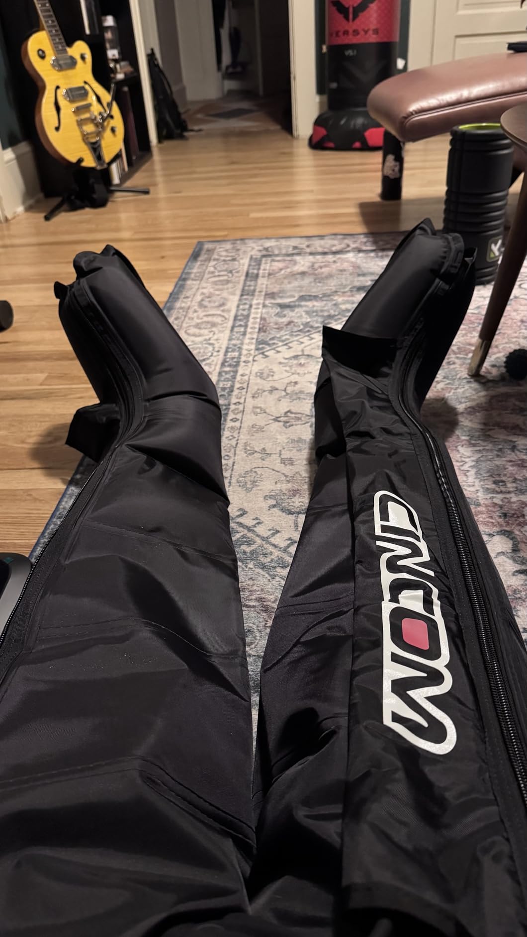 CINCOM Cordless Air Compression Recovery System | Leg Massager Boots for Circulation, Legs Compression Device for Athlete Fast Recovery customer photo 2