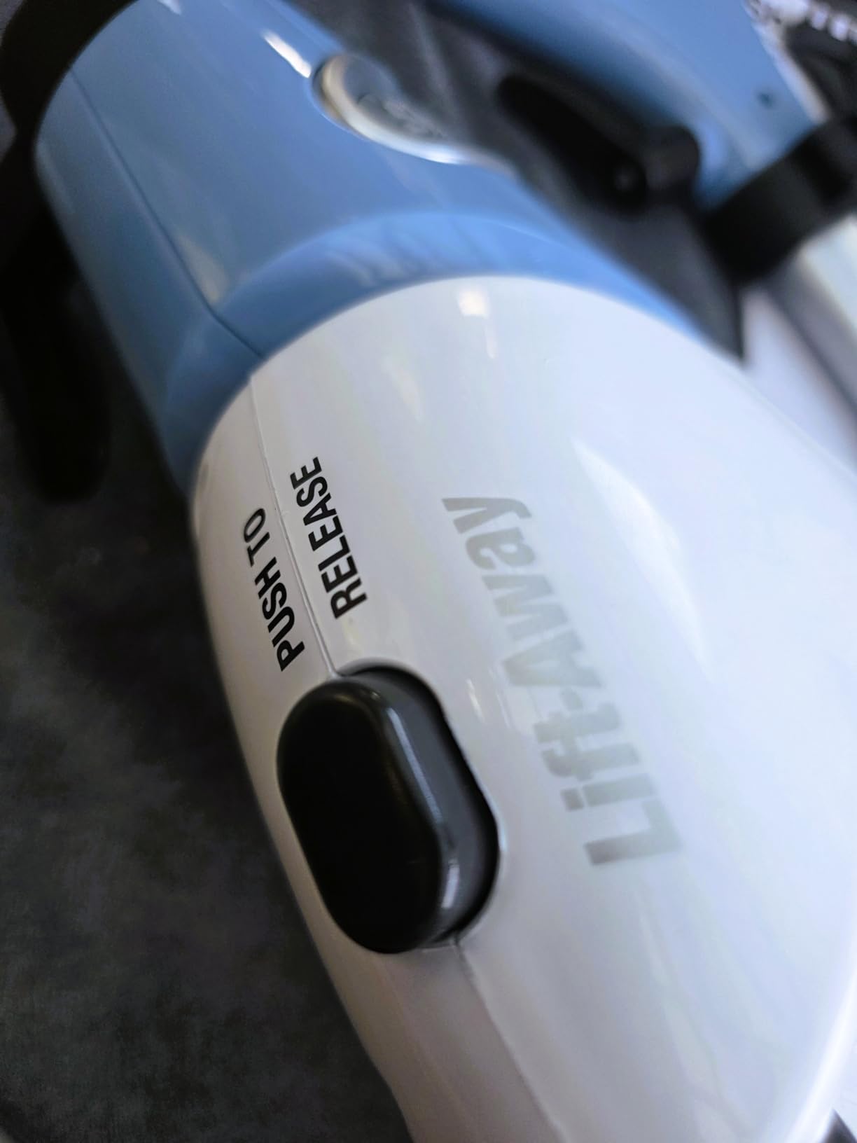 Shark Lift-Away Steam Mop with Detachable Handheld Steam, Blue, S3972BRN | 3 Steam Modes, 1 Double-Sided Washable Dirt Grip Pad customer photo 1