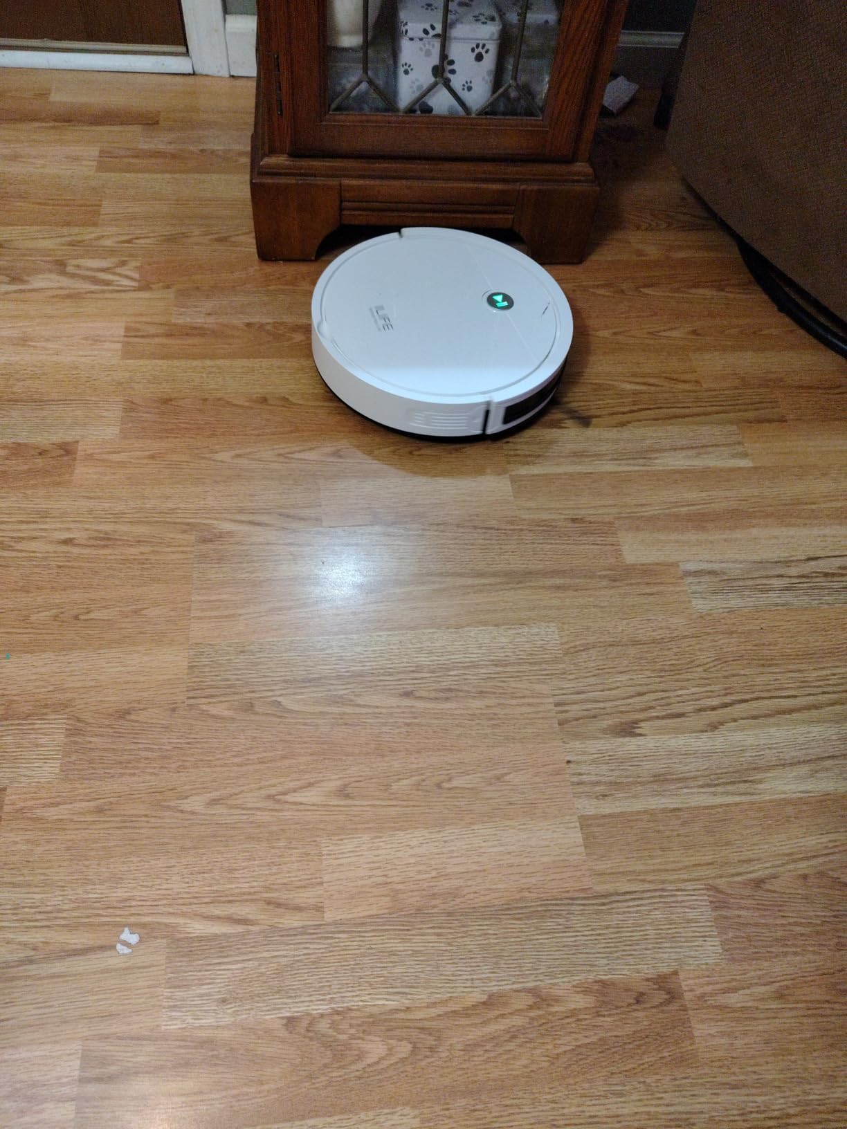 ILIFE V2 Robot Vacuum Cleaner, Tangle-Free Suction | 120 Mins Runtime, Slim, Self-Charging Robotic Vacuum Cleaner, Ideal for Pet Hair and Hard Floors customer photo 1