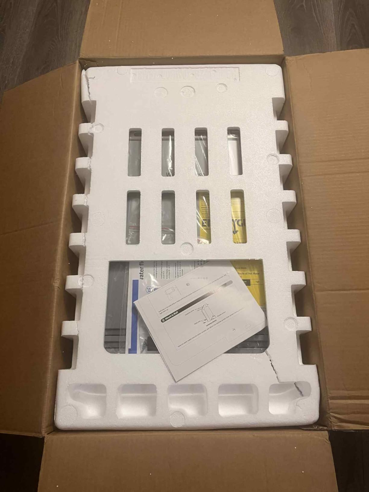 Westinghouse Indoor Natural Gas Tankless Water Heater, 5.1 GPM, 120,000 BTU, WiFi & App Control, CSA Certified customer photo 1