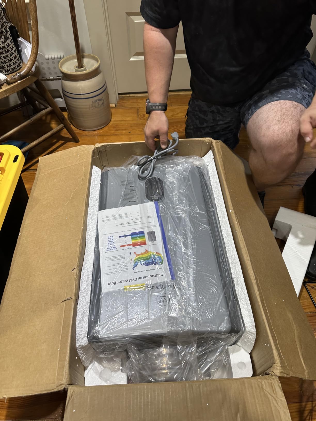 Westinghouse Indoor Natural Gas Tankless Water Heater, 5.1 GPM, 120,000 BTU, WiFi & App Control, CSA Certified customer photo 2