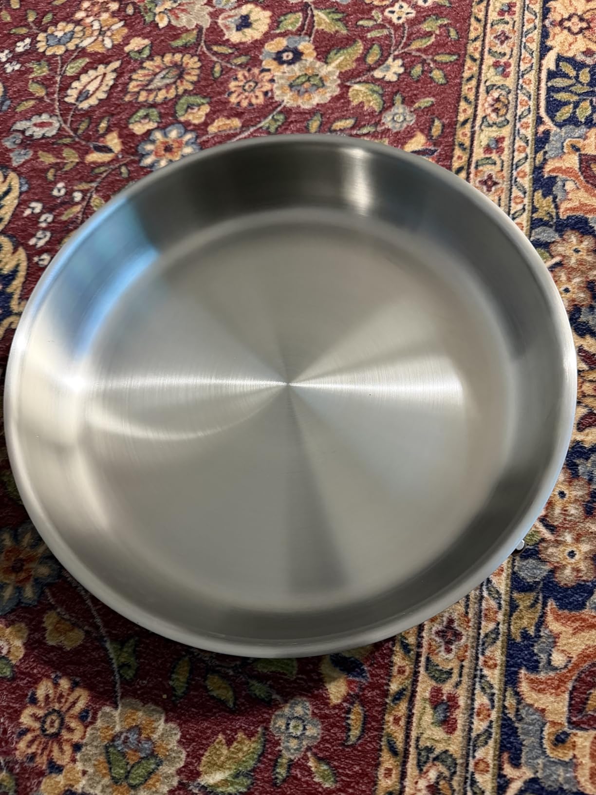12 Inch Stainless Steel Frying Pan, Tri-Ply Clad Skillet | Induction Compatible Sauté Pan with Even Heat for Searing | Oven & Dishwasher Safe | Professional Restaurant Grade Cookware customer photo 2