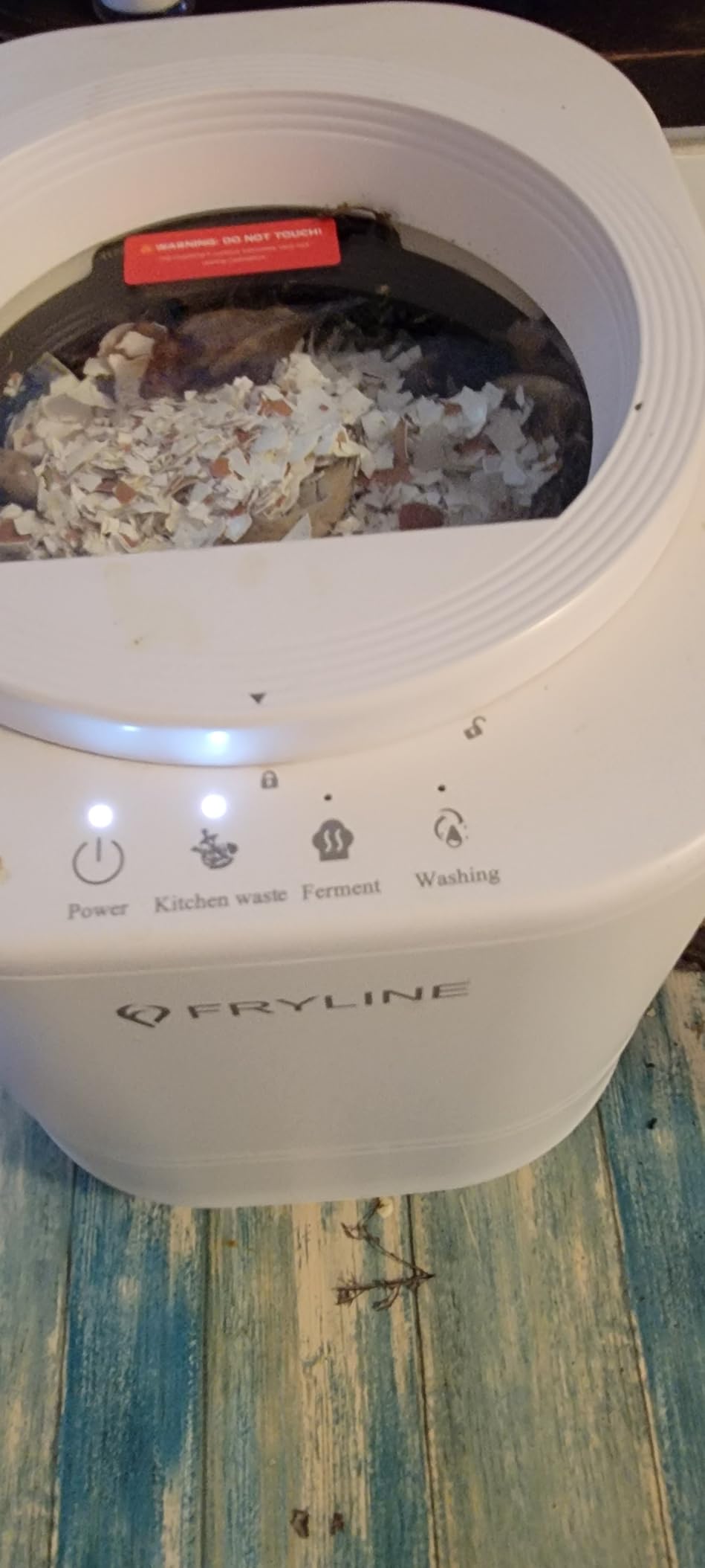 Electric Composter for Kitchen, 4L Large Smart Countertop Compost Bin, Odorless | Auto-Cleaning | Low Noise | Turn Food Waste into Fertilizer Composter, 2026 New Indoor Food Waste Compost Machine customer photo 1