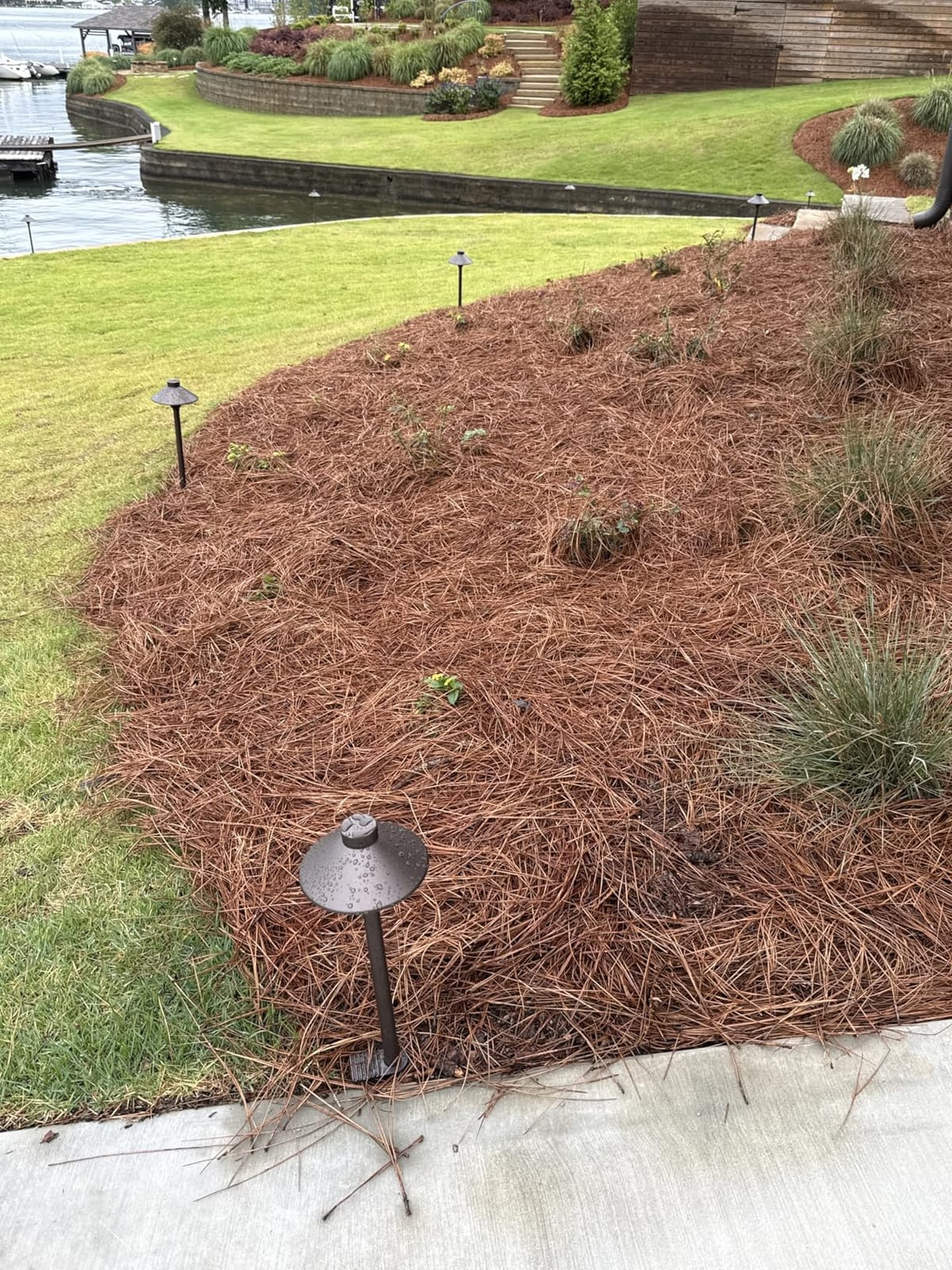PARTPHONER Low Voltage Landscape Lighting 12-Pack, Aluminum 12V Pathway Lights with G4 Bulbs, Waterproof Oil Rubbed Bronze Color Wired Path Lights with Connectors for Walkway Yard Garden customer photo 1