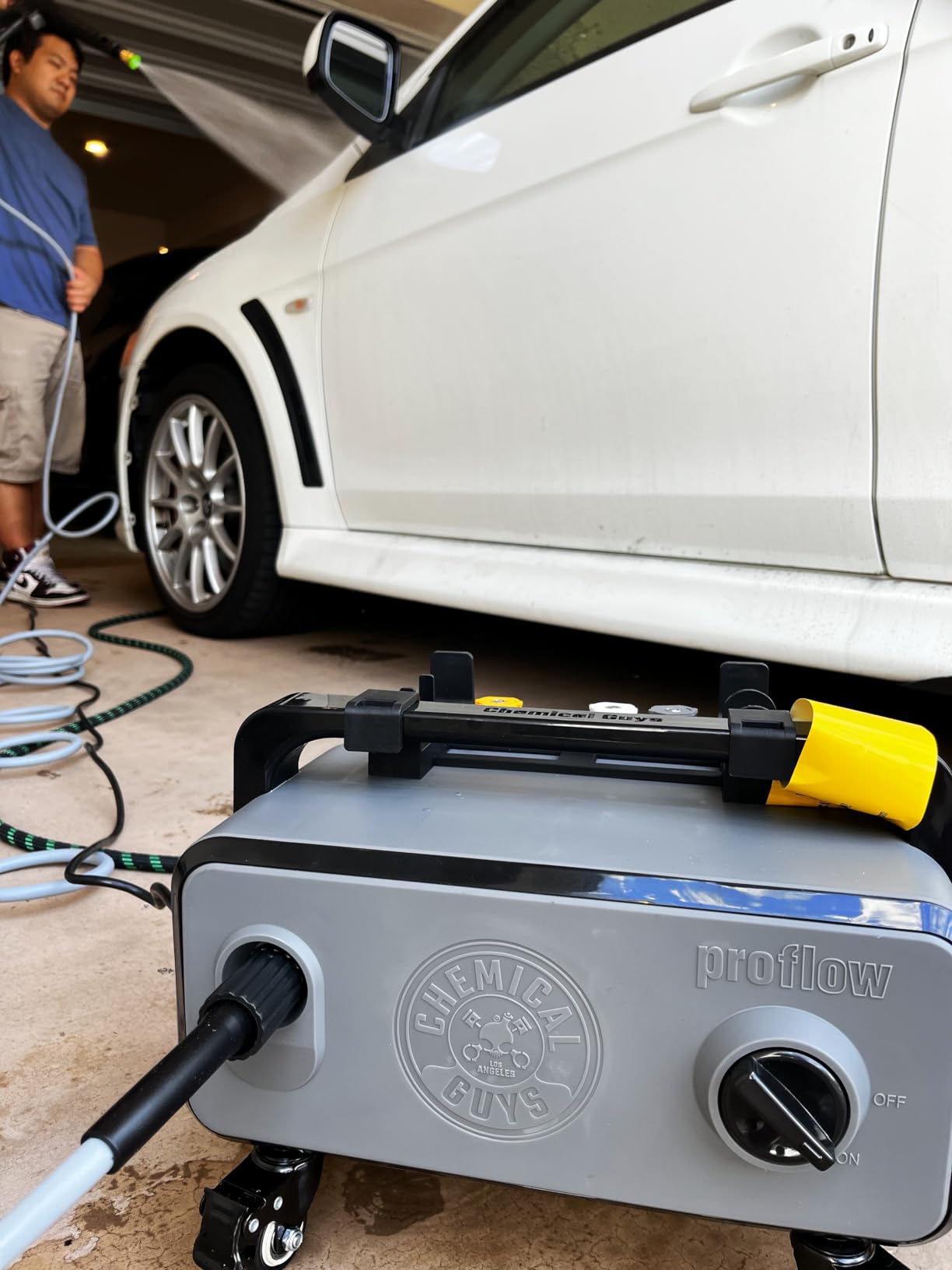 Chemical Guys, PM2000 PRO Electric Pressure Washer, 2030 PSI, 25 ft Hose | For car wash and home, 2030 PSI 1.77 GPM, 14.5 amp electric pressure washer for home use customer photo 1