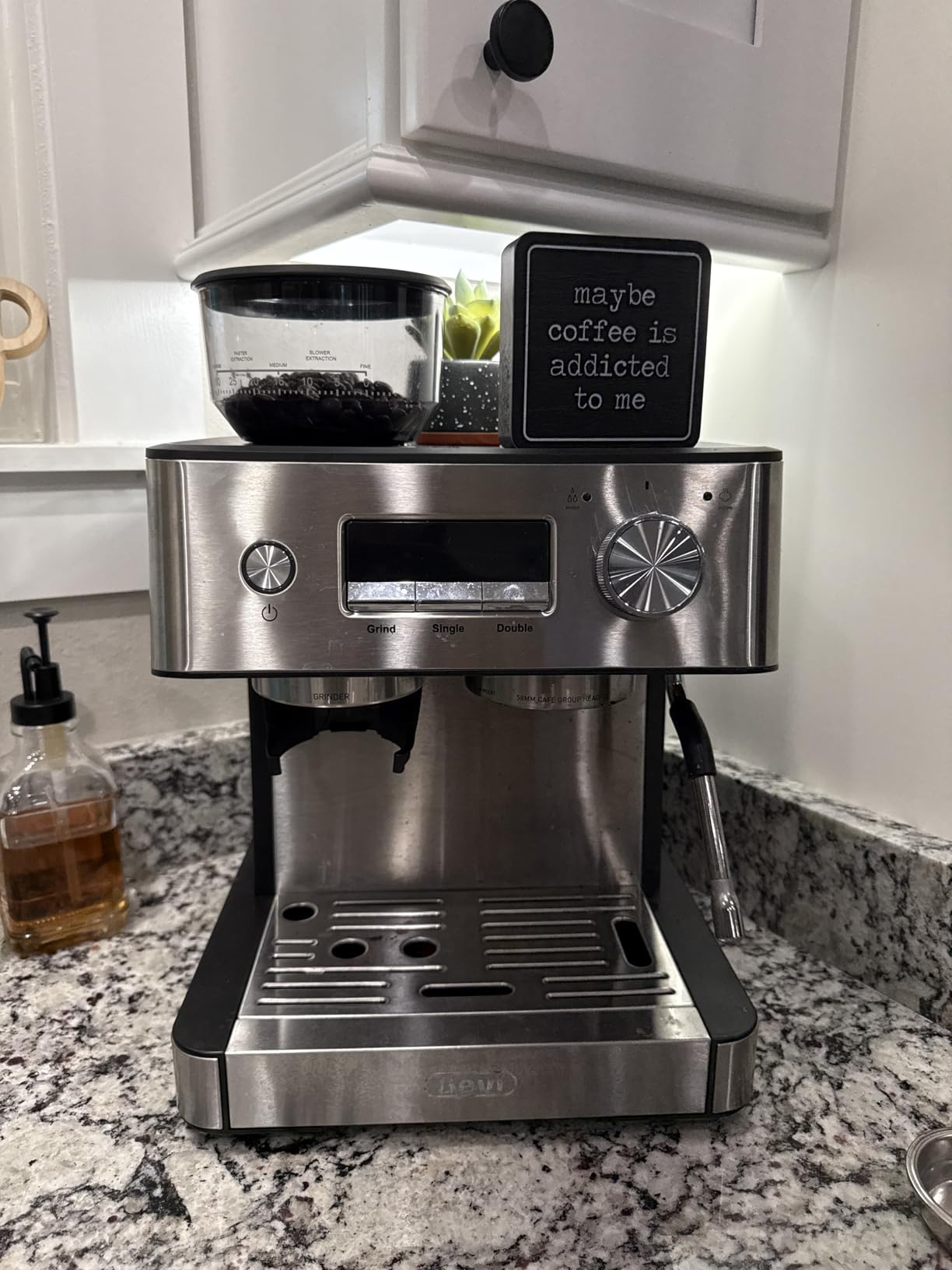 (2026 Upgrade) Gevi 20 Bar Espresso Machine with Grinder & Milk Frother, Professional Coffee Maker for Home, Cappuccino & Latte, Removable Water Tank, Steam Wand customer photo 1