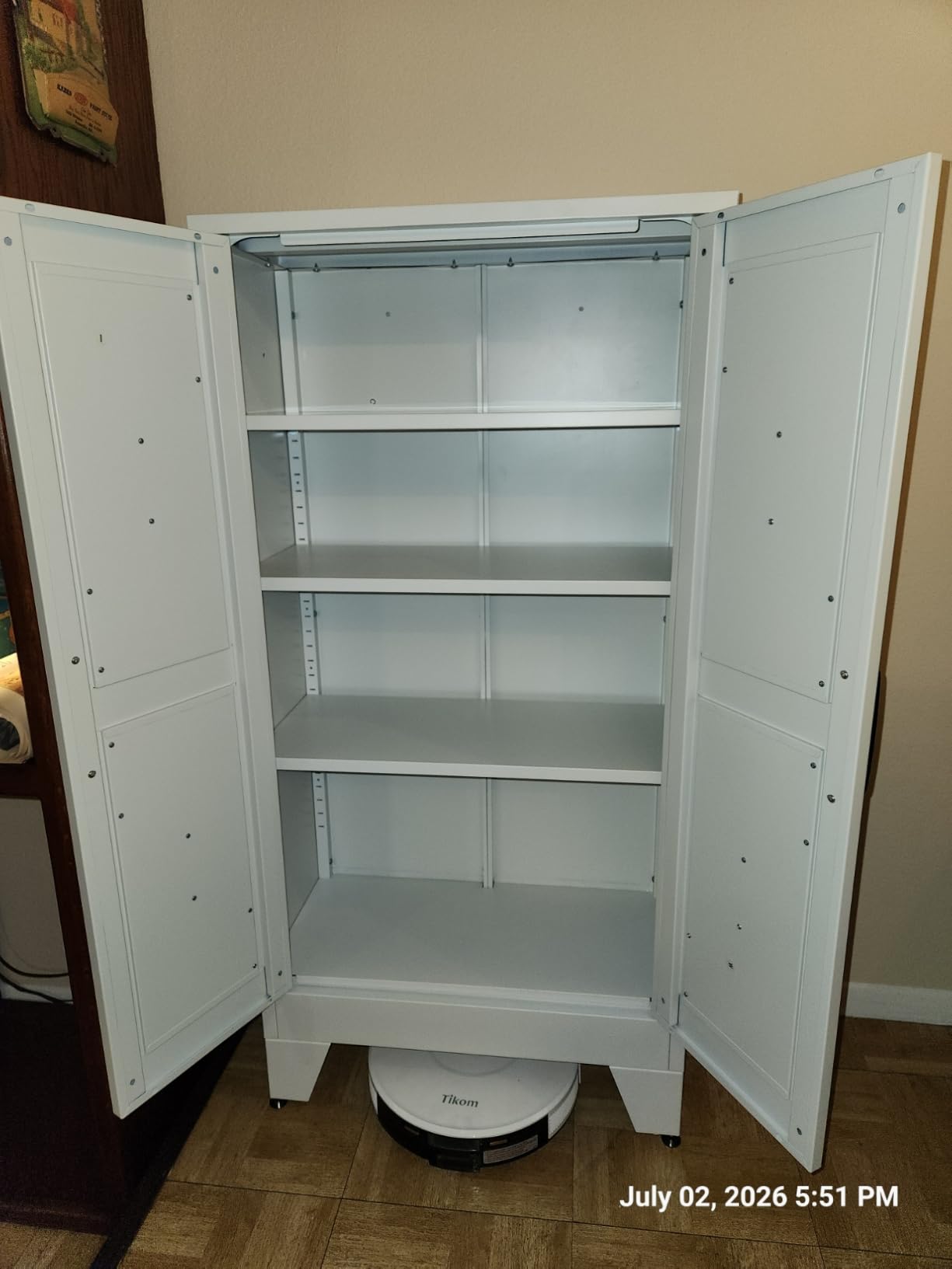 Yizosh Metal Pantry Cabinet, 75