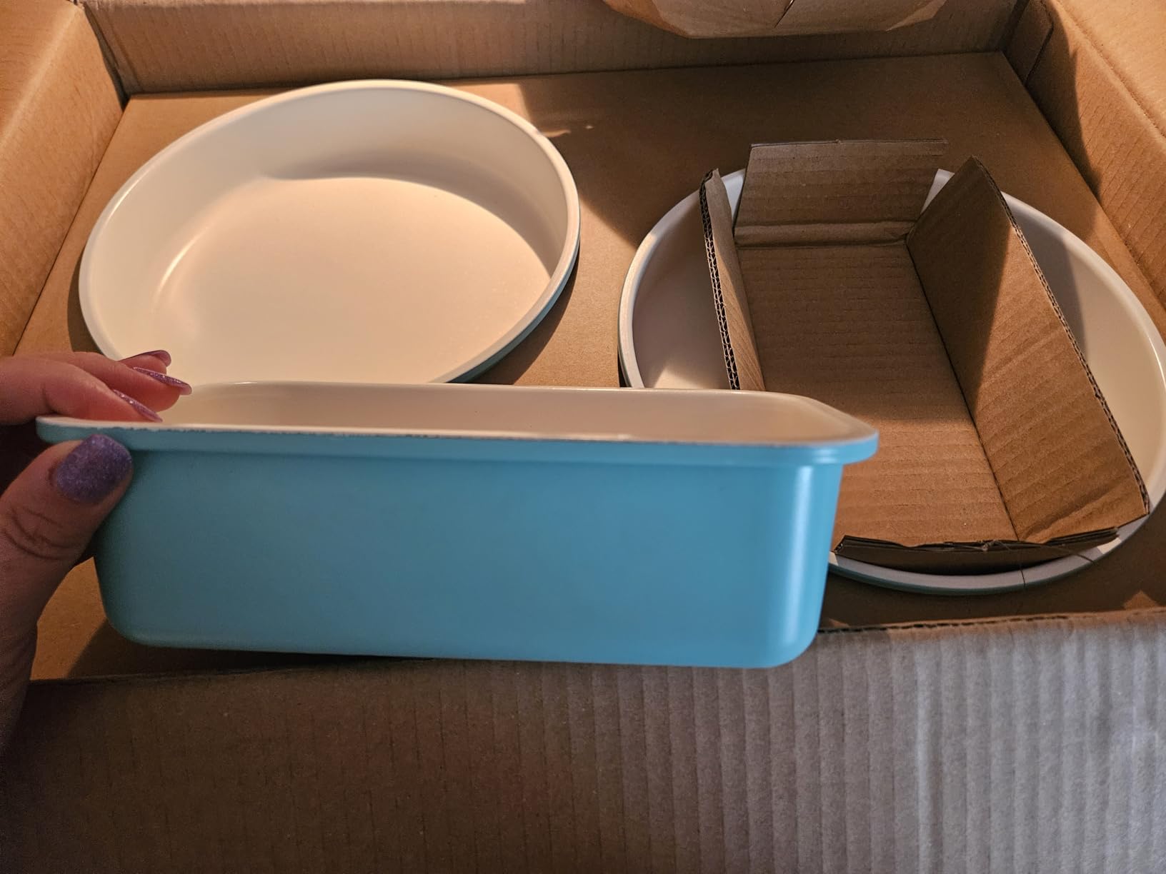 GreenLife 6 Piece Nonstick Bakeware Set, Non-Toxic PFAS-Free Ceramic Oven Pans customer photo 2
