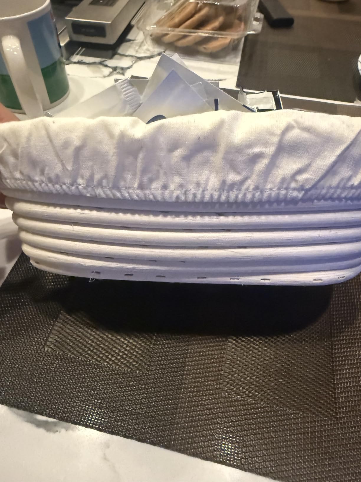 3Pcs Banneton Bread Proofing Basket, 10 inch Oval Banneton Basket, Sourdough Proofing Basket, Bread Bowl Handmade Rattan Baskets and Liners for Professional & Home Sourdough Bread Baking customer photo 2