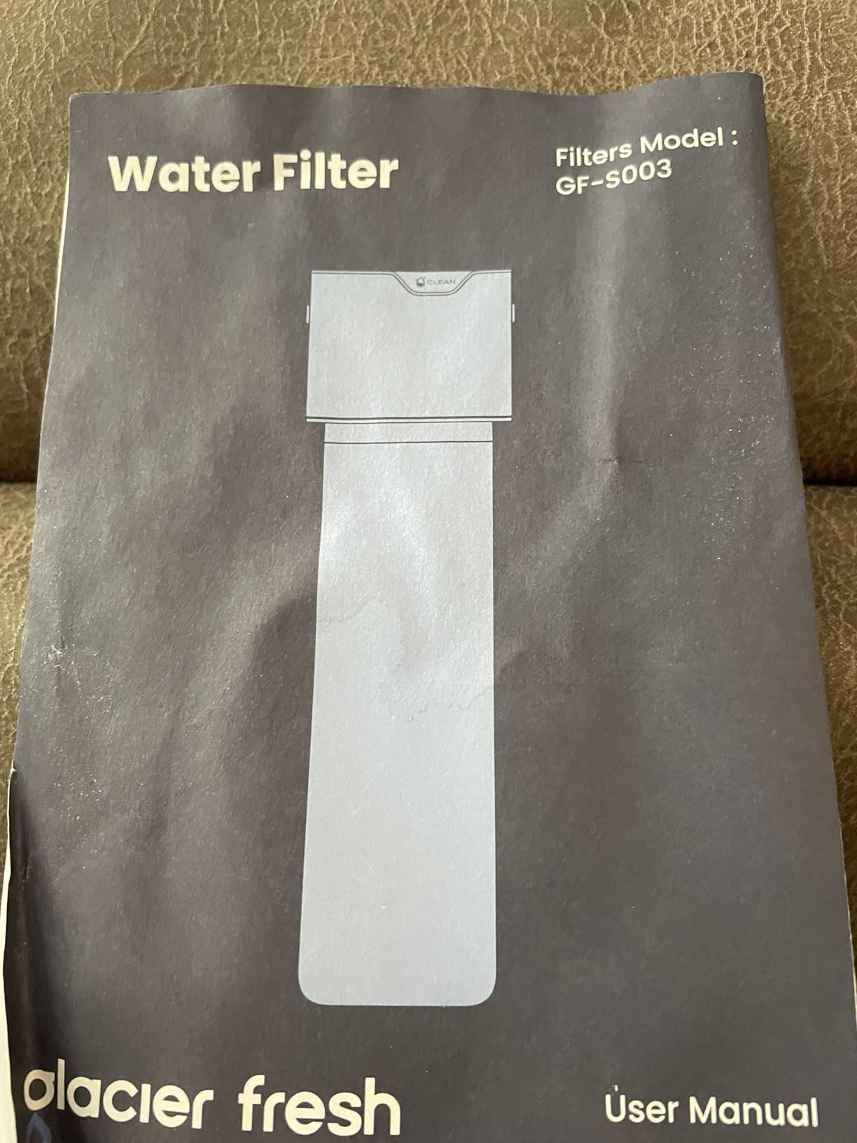 GLACIER FRESH GFU03 Reverse Osmosis Water Filter System 800 GPD, Tankless | No Electric/Noise, 3:1 Pure to Drain, 5-Stage Tankless Under-Sink Water Filter System, Filtration Accuracy 0.0001μm customer photo 2