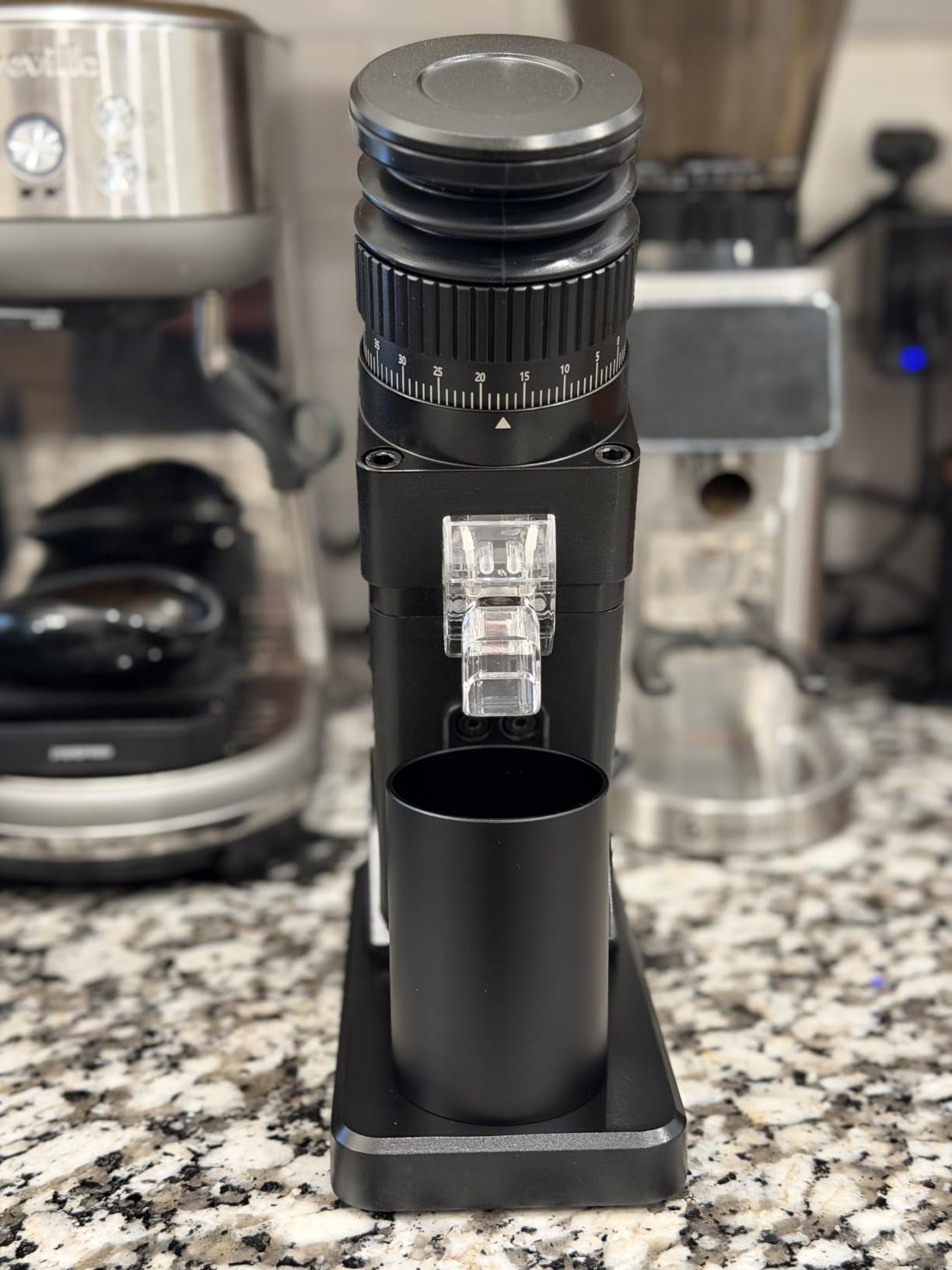 STARSEEKER E55 Pro Electric Coffee Grinder, 55mm Titanium Conical Burr - Professional Espresso Grinder with Stepless Adjustment & Anti-Static Tech, for Home, Office, Cafe Use customer photo 1