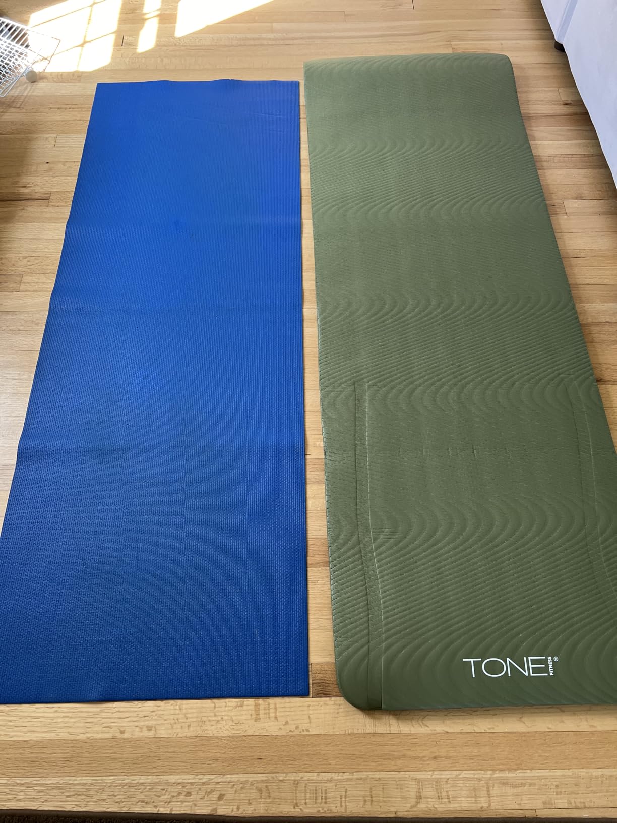 Tone Fitness 1-Inch Thick Yoga Mat | High-Density, Non-slip Exercise Mat with Carrying Strap for Yoga, Pilates, & Home Gym Workouts | Multiple Options customer photo 2