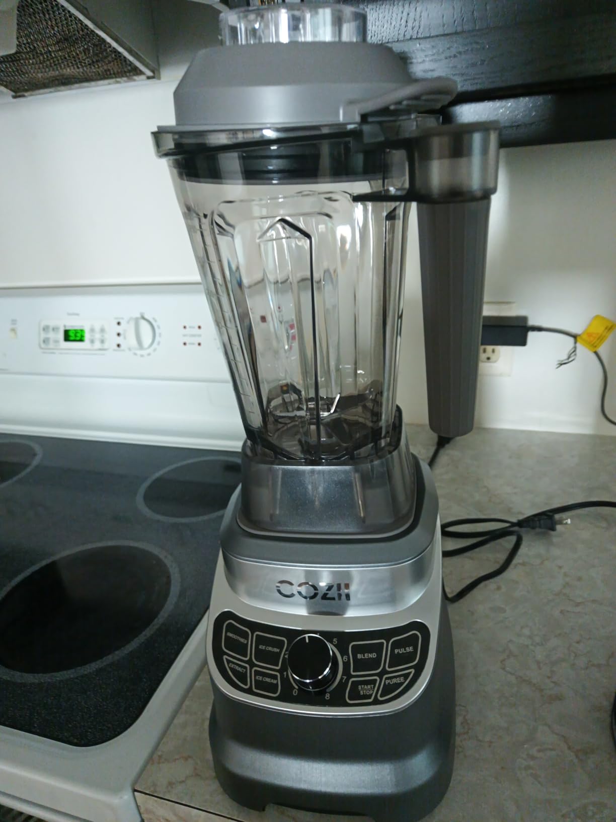 COZII Professional Blender 2000W, 64oz Countertop Smoothie Blender-21oz Cup | 7 Presets Blenders for Kitchen, Nut Butter, 8 Speeds, Dishwasher Safe customer photo 1