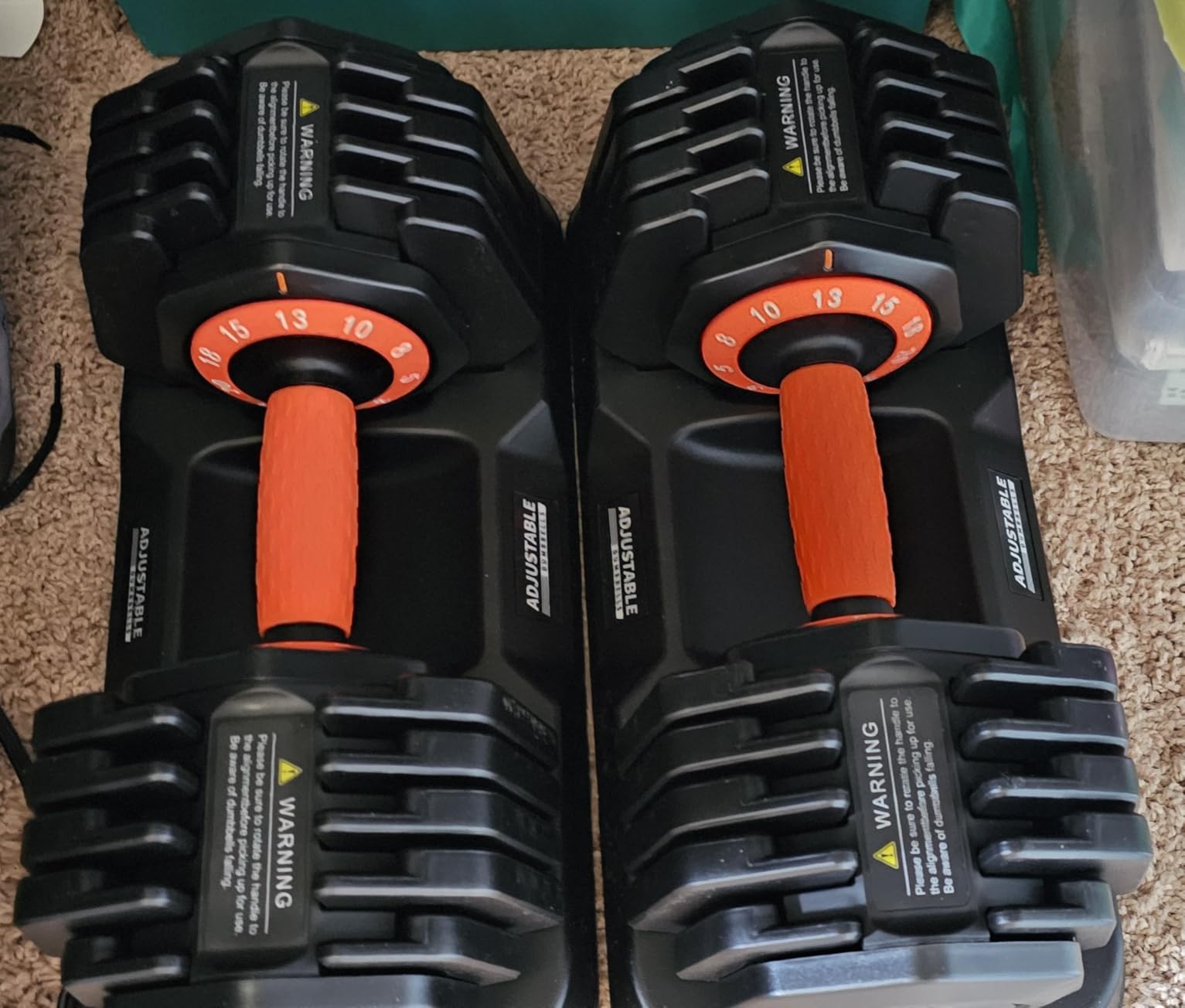 2026 Upgrade Adjustable Dumbbell Set 25lb/50lb, Small Increment in 3-6lb, 1 Hand Quick-Dial, 10-in-1 Adjustable Dumbbells with Tray, Anti-Slip Grip for Home Gym HIIT Strength Training customer photo 2