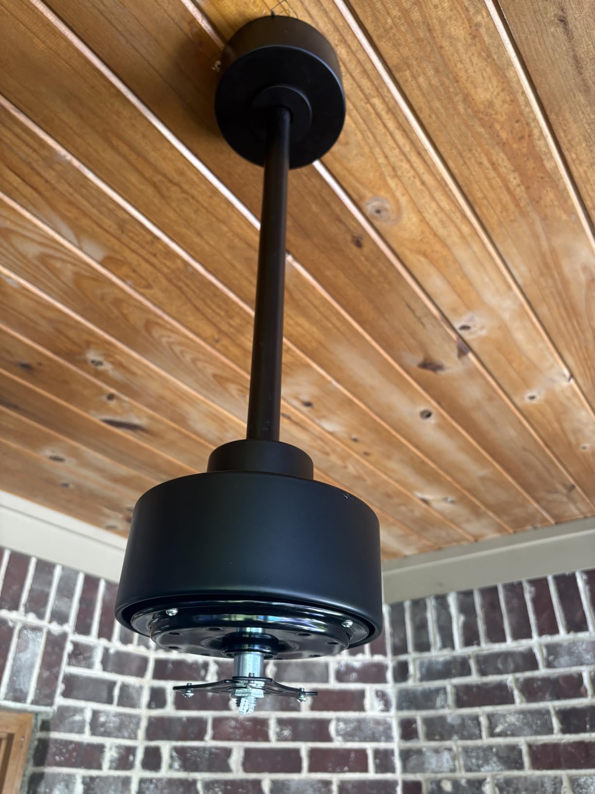 Fanbulous 72 Inch Ceiling Fans with Lights DC Motor, Remote & APP Control | Damp Rated, Dimmable, 3CCT, Memory Function, Dual-Sided Reversible Blades, Flat/Sloped Ceiling, Living Room, Covered Patio customer photo 2