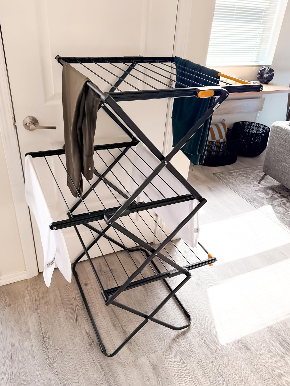 Joseph Joseph AirFrame Max 3-Tier Folding Drying Rack, High Capacity customer photo 1