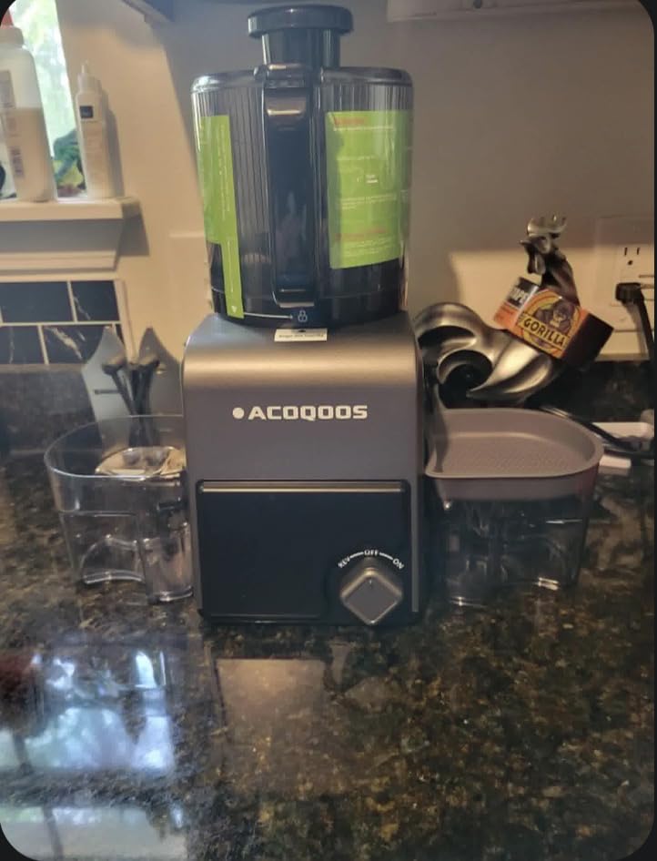 3-in-1 Cold Press Juicer Machines, 6.5