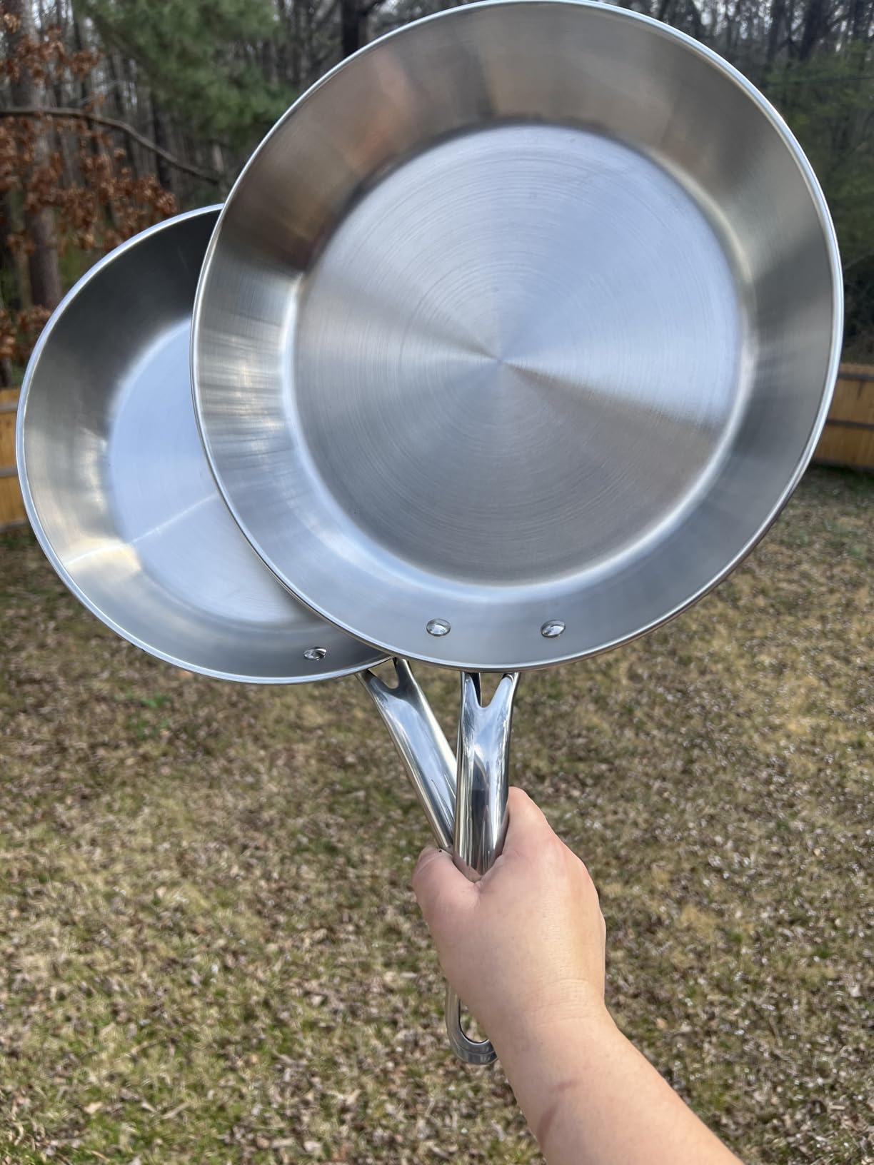 T-fal Gourmet 15-Piece Stainless Steel Pots and Pans Set, Induction Compatible customer photo 1