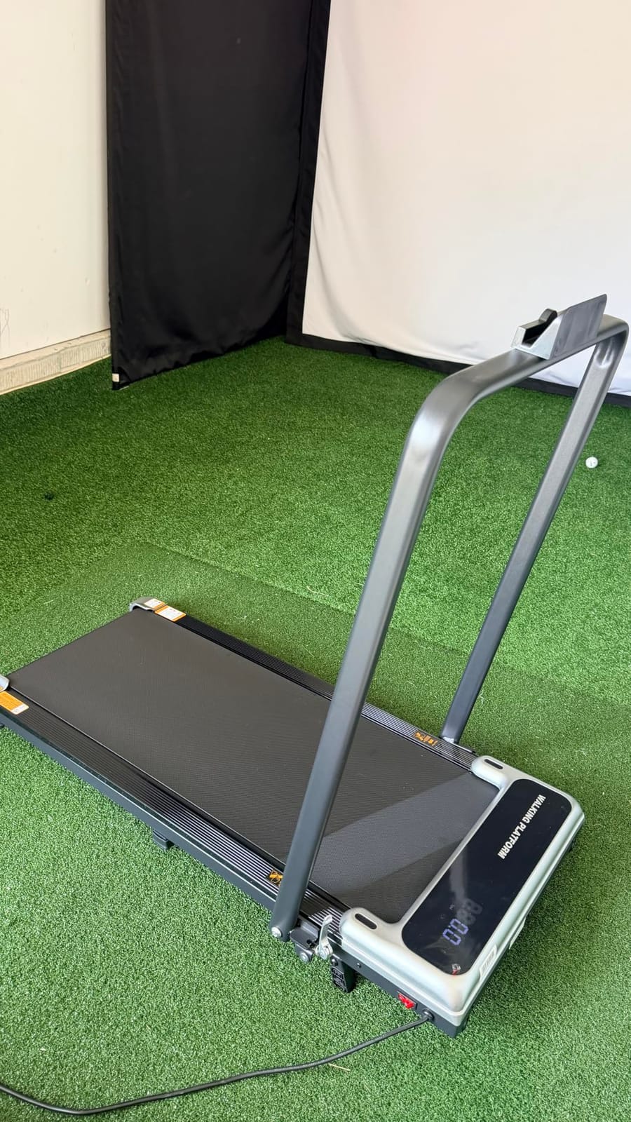 Walking Pad Treadmill for Home, Walking Pad with Incline and Handle Bar | Sturdy Foldable Handles Walking Pad with LED Display, Portable Quiet Under Desk Treadmills for small space at home office customer photo 1
