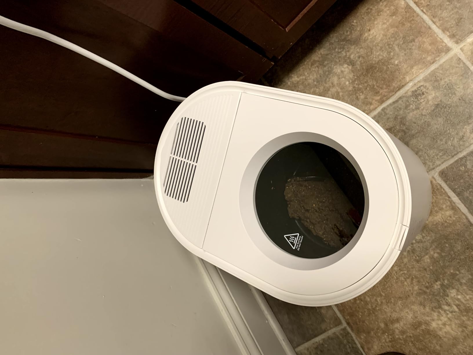 OK-255 Electric Composter for Kitchen 5.5L | 2026 New Smart Compost Bin with 5 Modes, Quiet, Odor-Free, Auto-Clean, Reduces Food Waste by 90%, Turns Waste Into Fertilizer customer photo 2