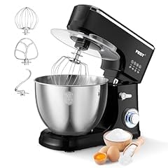 1500W 8.45QT Stand Mixer, 6-Speed Electric Dough Mixer with Whisk, Dough Hook & Beater, Large Capacity Kitchen Mixer for Baking Bread, Cakes, Salad and Cookies (Black) customer photo 2