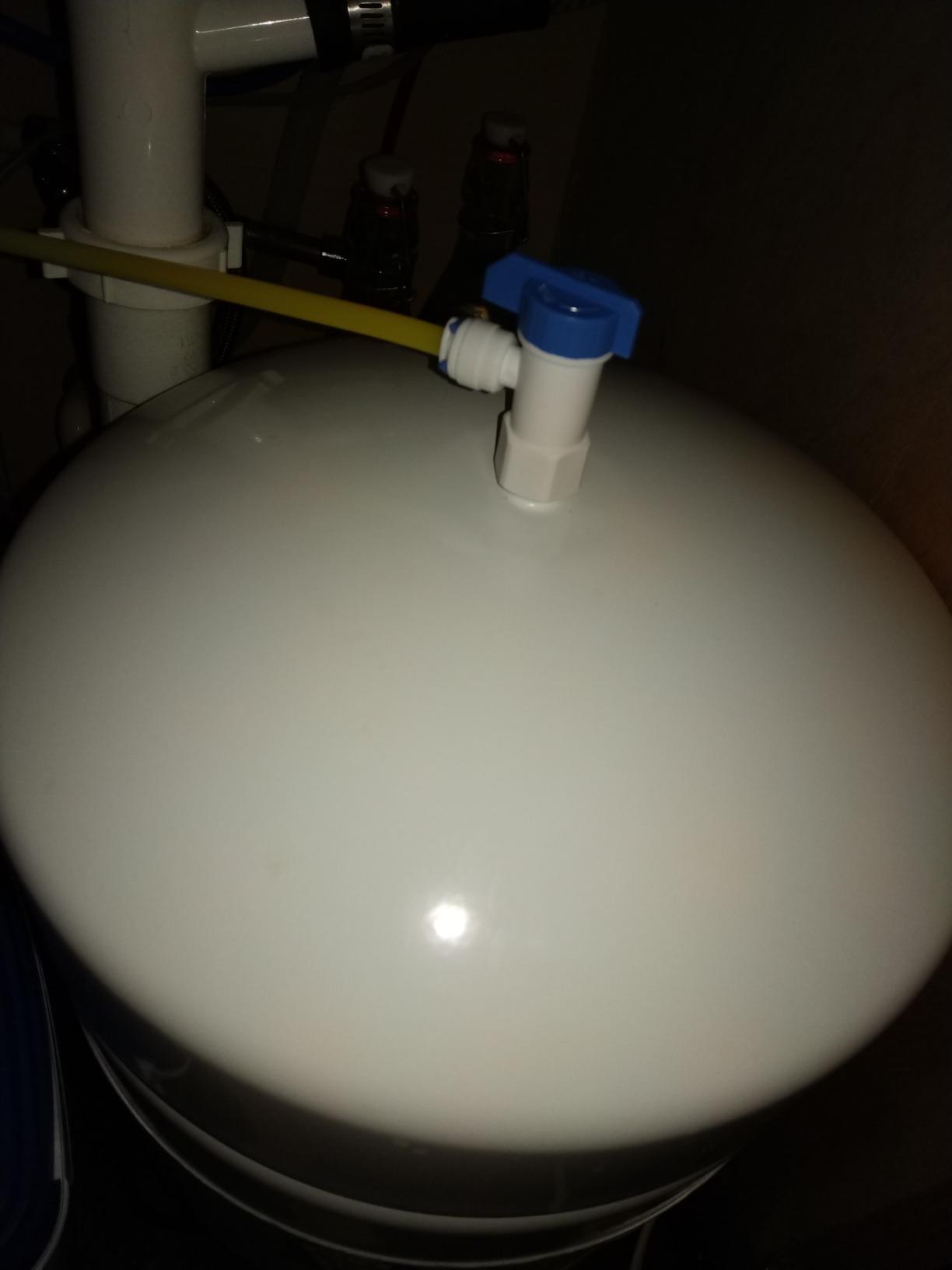 iSpring RO5004F-AK UV Alkaline Reverse Osmosis Water Filter, SGS Tested PFAS and TDS Reduction, 500 GPD Tankless Remineralization RO System Under Sink, Filter Life Monitor, 2:1 Pure to Drain customer photo 1
